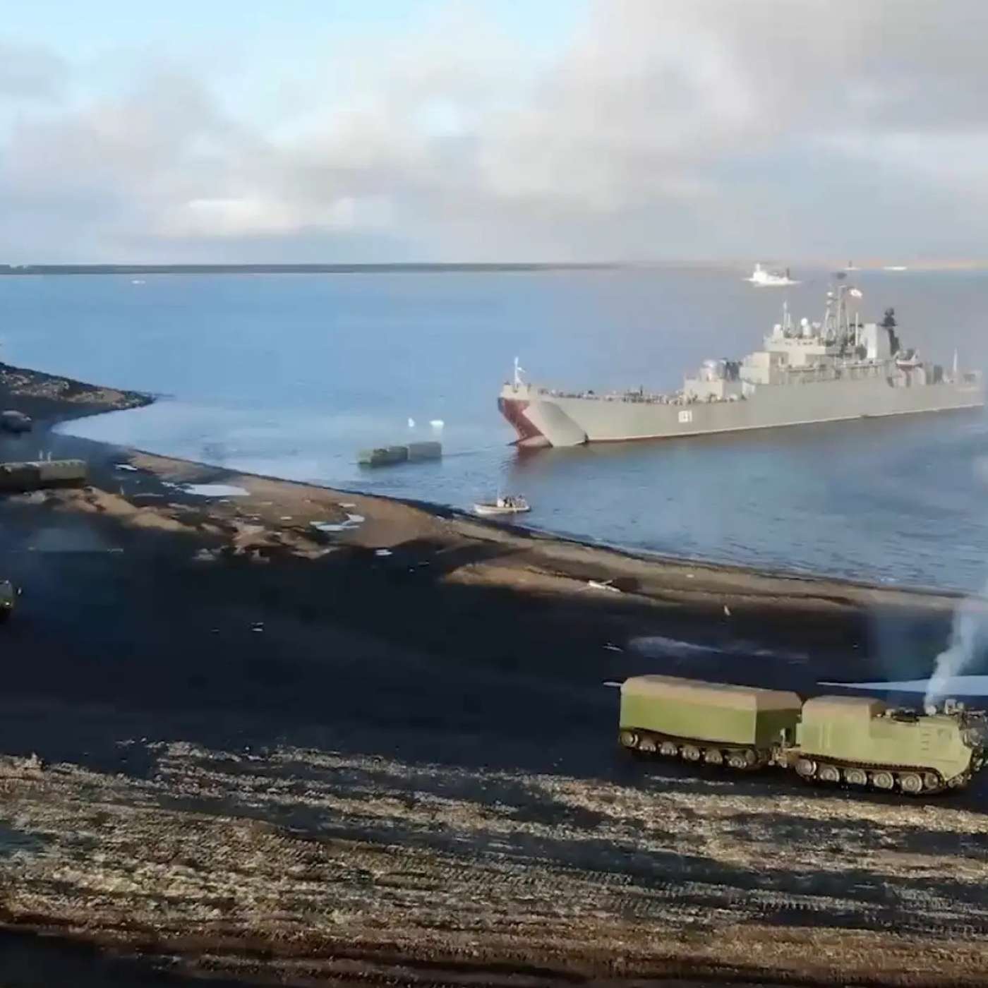 Военно-морские силы высаживаются на Земле Франца-Иосифа в рамках учений «Запад-2025»