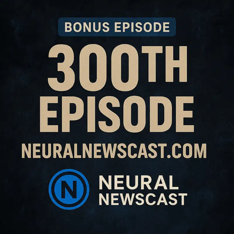Celebrating 300 Episodes & Unveiling Neural Newscast's New Digital Hub!