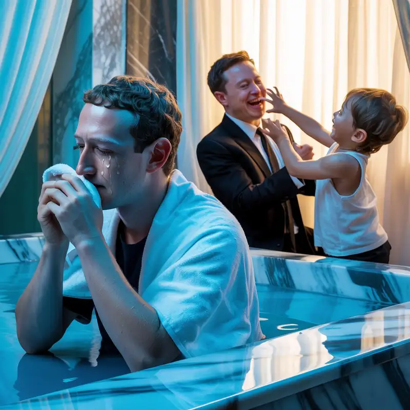 #0209 - Mark Zuckerberg Cries in a Spa While Elon Gets Clocked by a Toddler - 06/04/2025