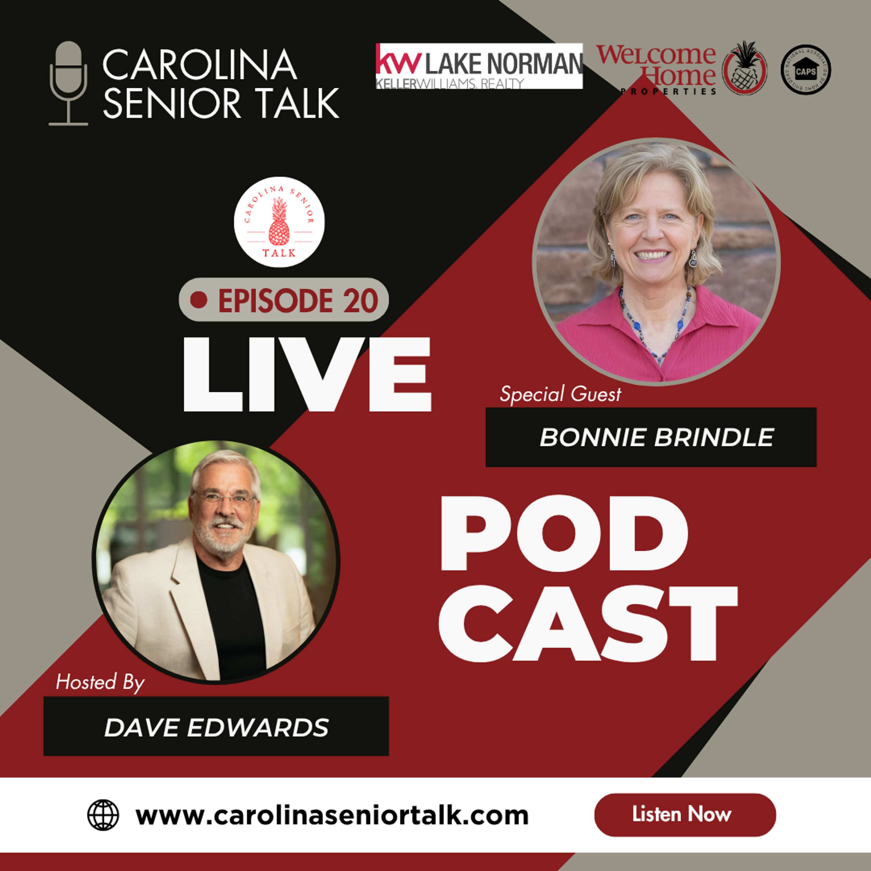 Episode Twenty: Peace Over Panic: Bonnie Brindle’s Senior Wellness Guide Episode Twenty: Peace Over Panic: Bonnie Brindle’s Senior Wellness Guide