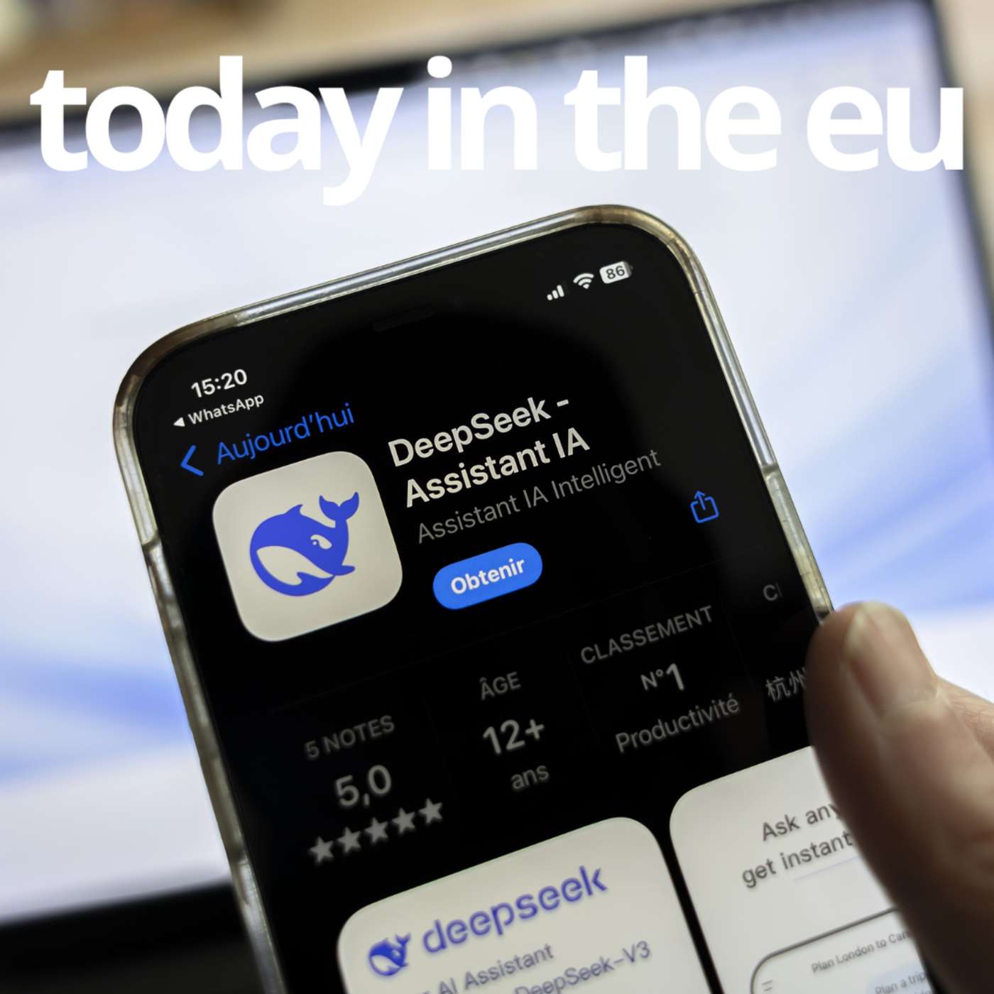After California, DeepSeek makes the EU nervous