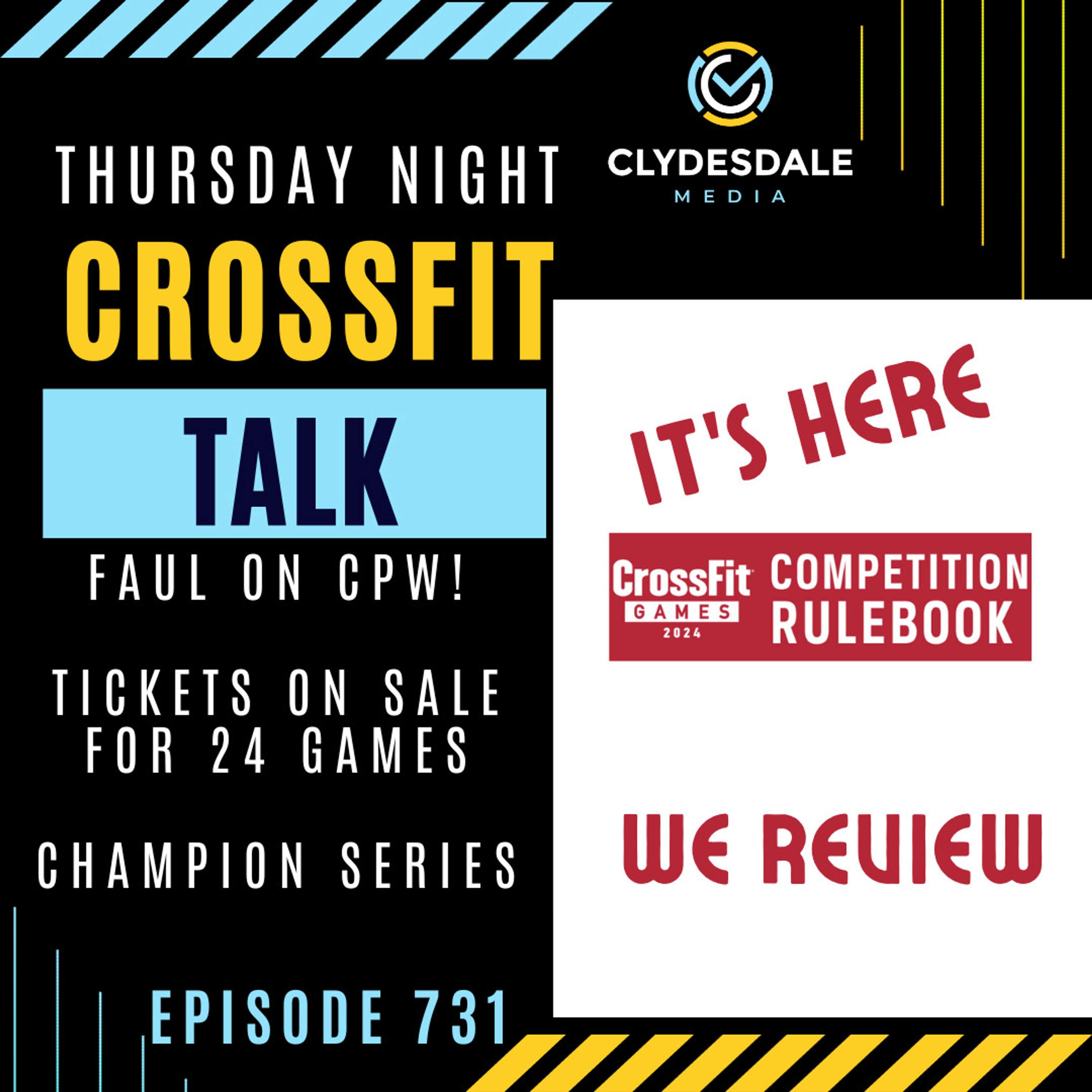 Thursday Night CrossFit Talk - Rule Book is Here!
