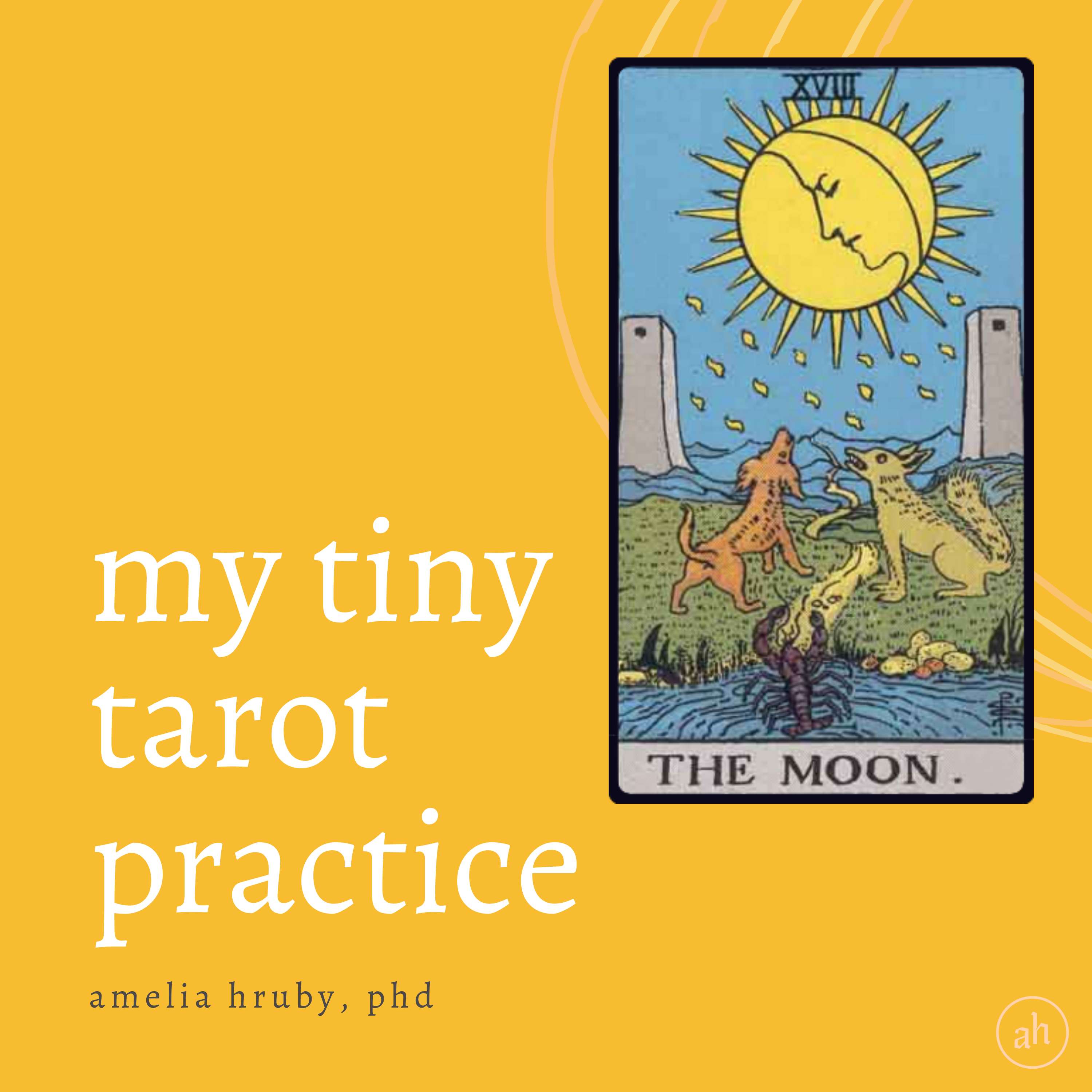 my tiny tarot practice