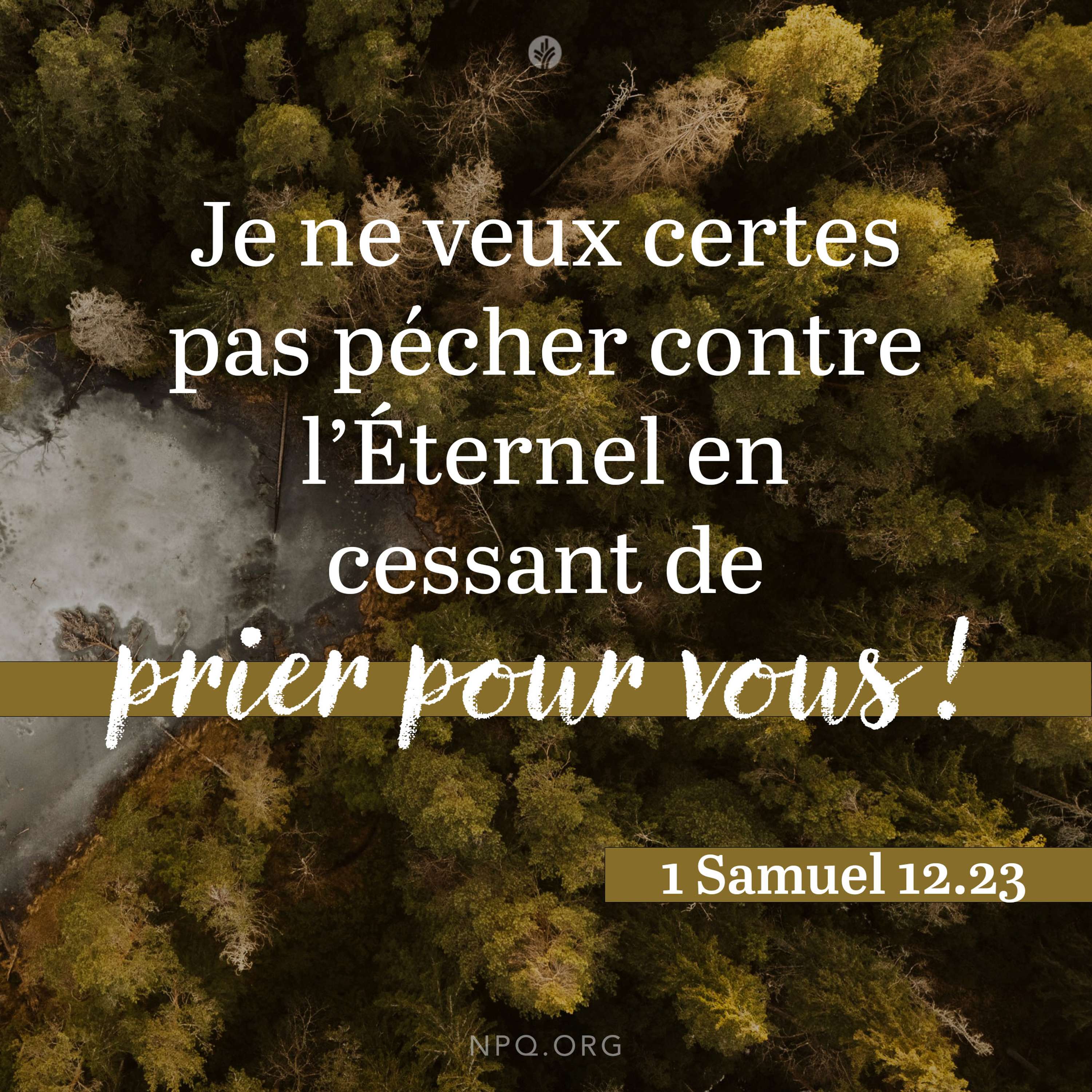 Les aimer en priant pour eux