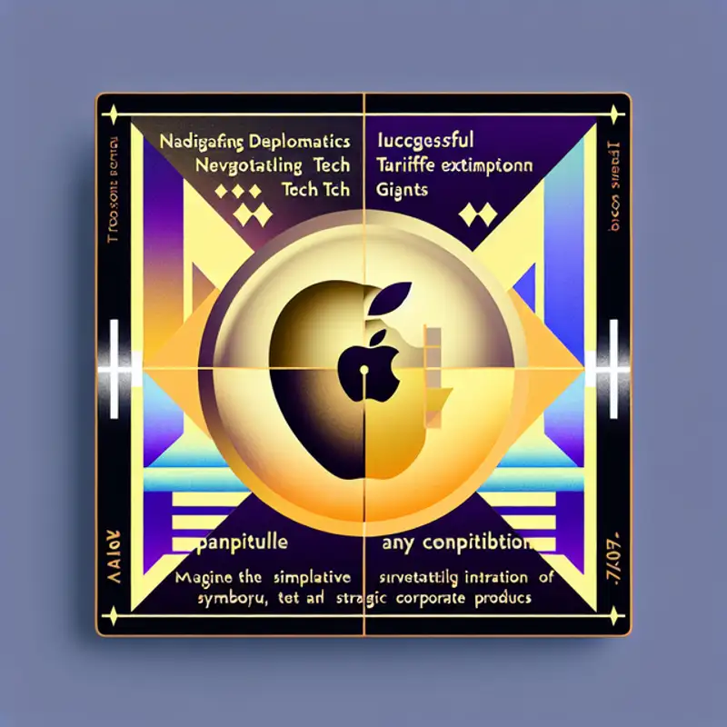 Navigating Tariffs and Tech Giants: How Tim Cook Sidestepped Challenges for Apple