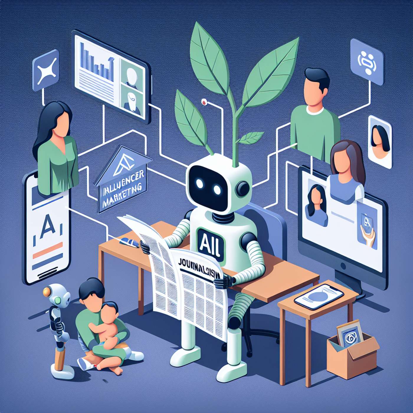AI Revolution: Shifts in Journalism, Influencer Marketing and Emotional Support, Featuring Sprout Social and Character.AI
