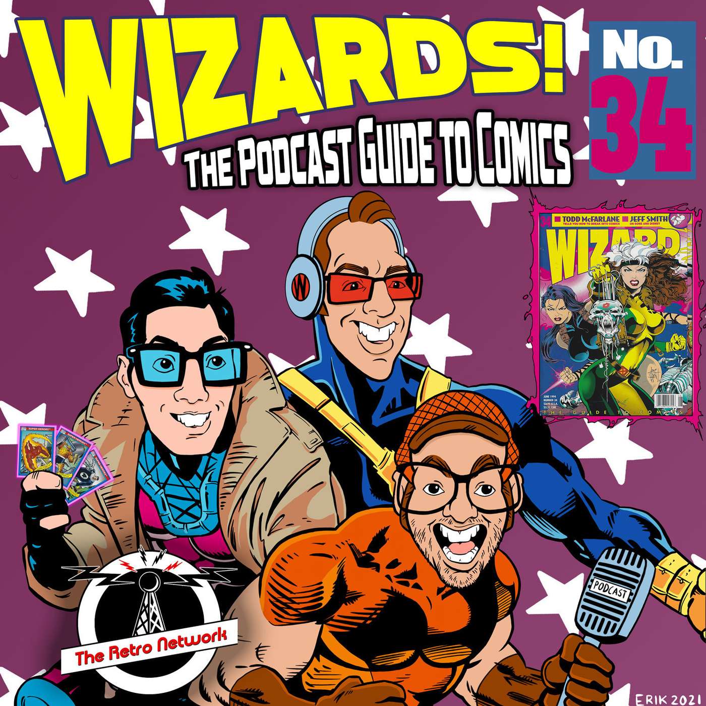 WIZARDS The Podcast Guide To Comics