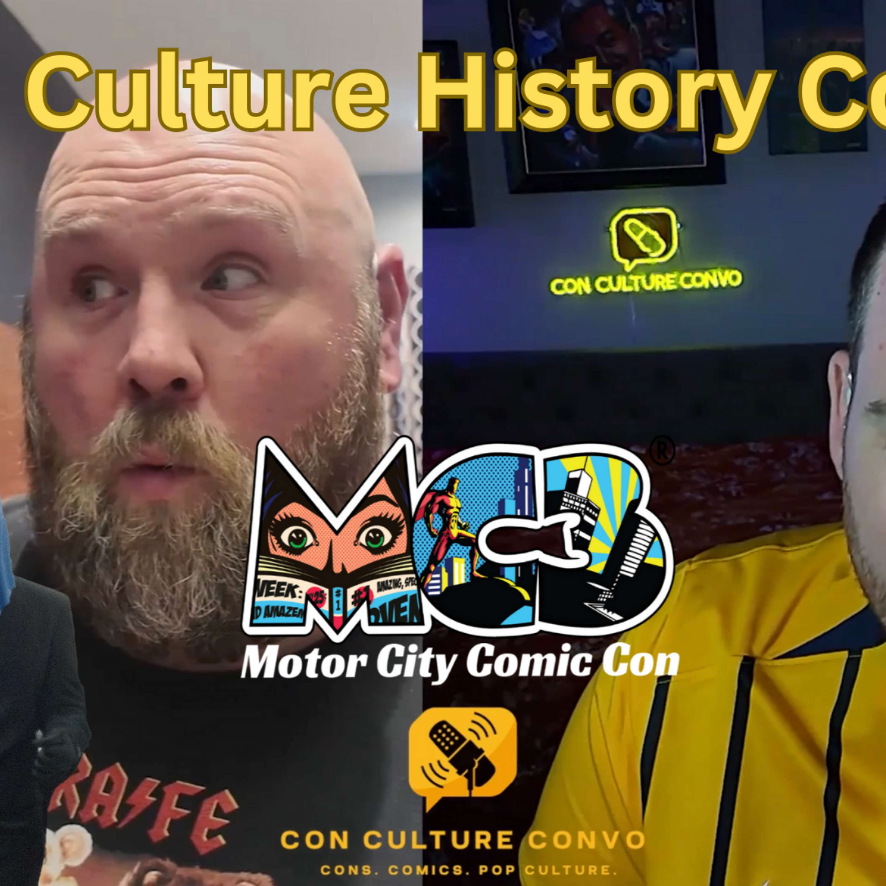 Con Culture History Convo: Motor City Comic Con Edition