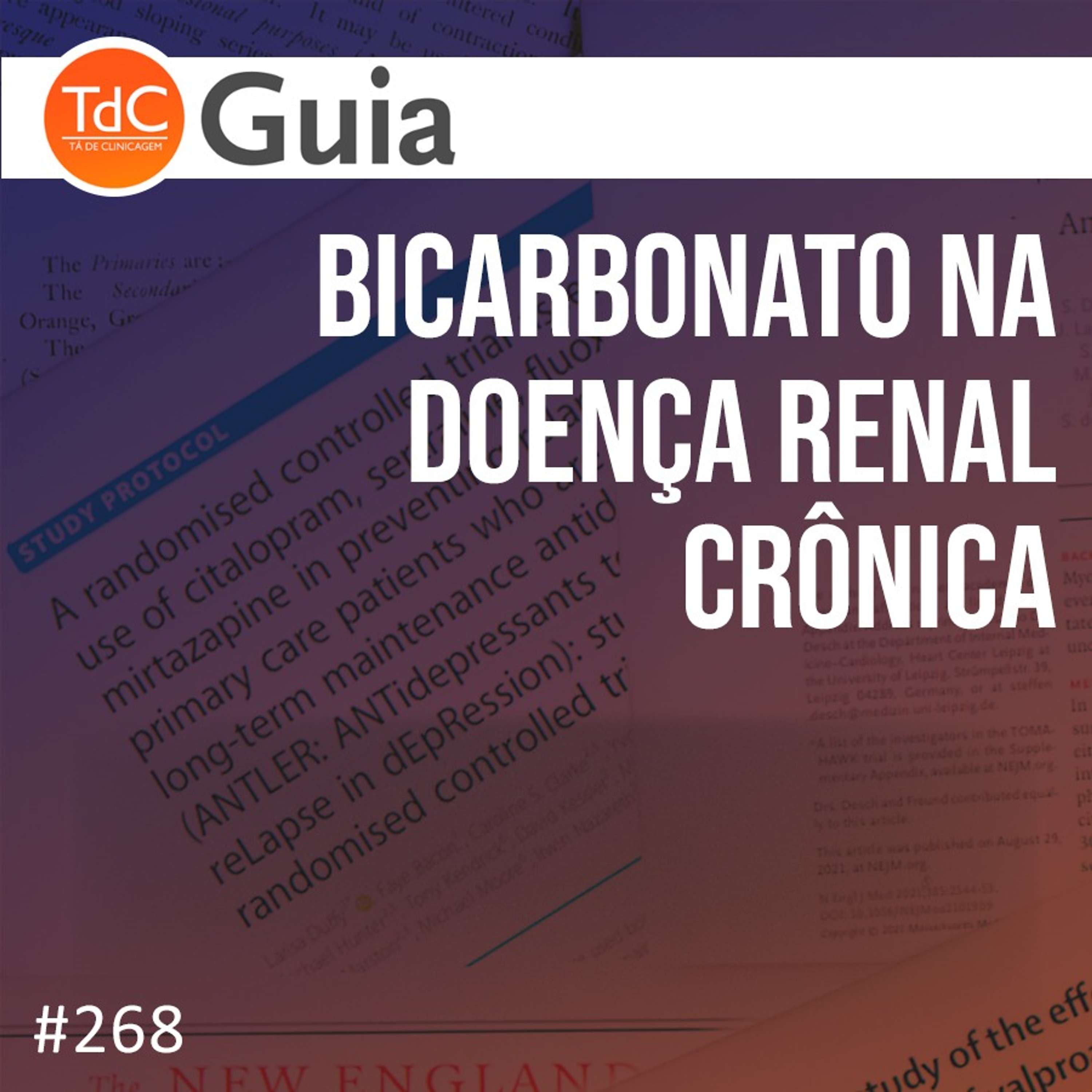 TdC 268: Uso de bicarbonato na doença renal crônica