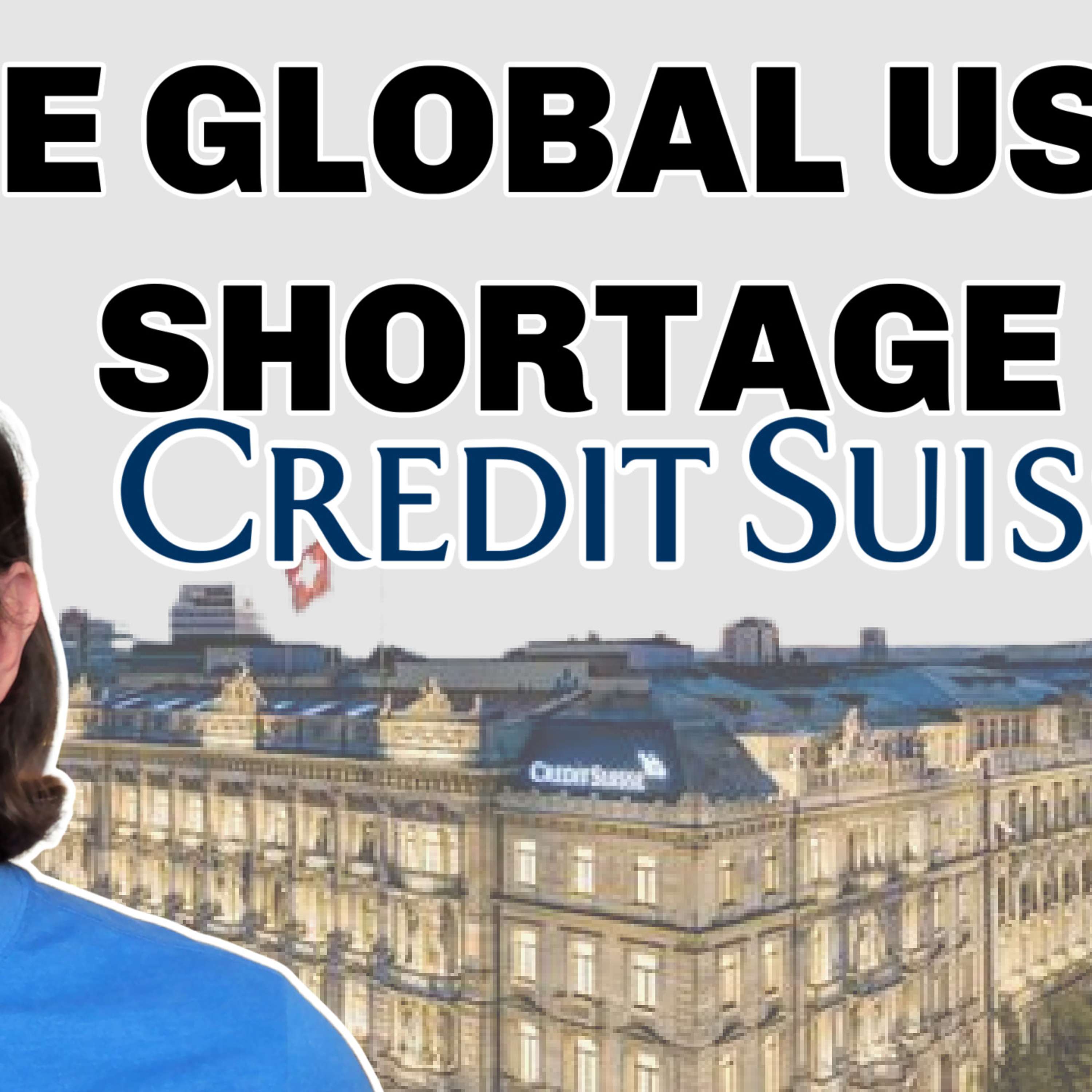 There really is serious systemic potential about Credit Suisse.