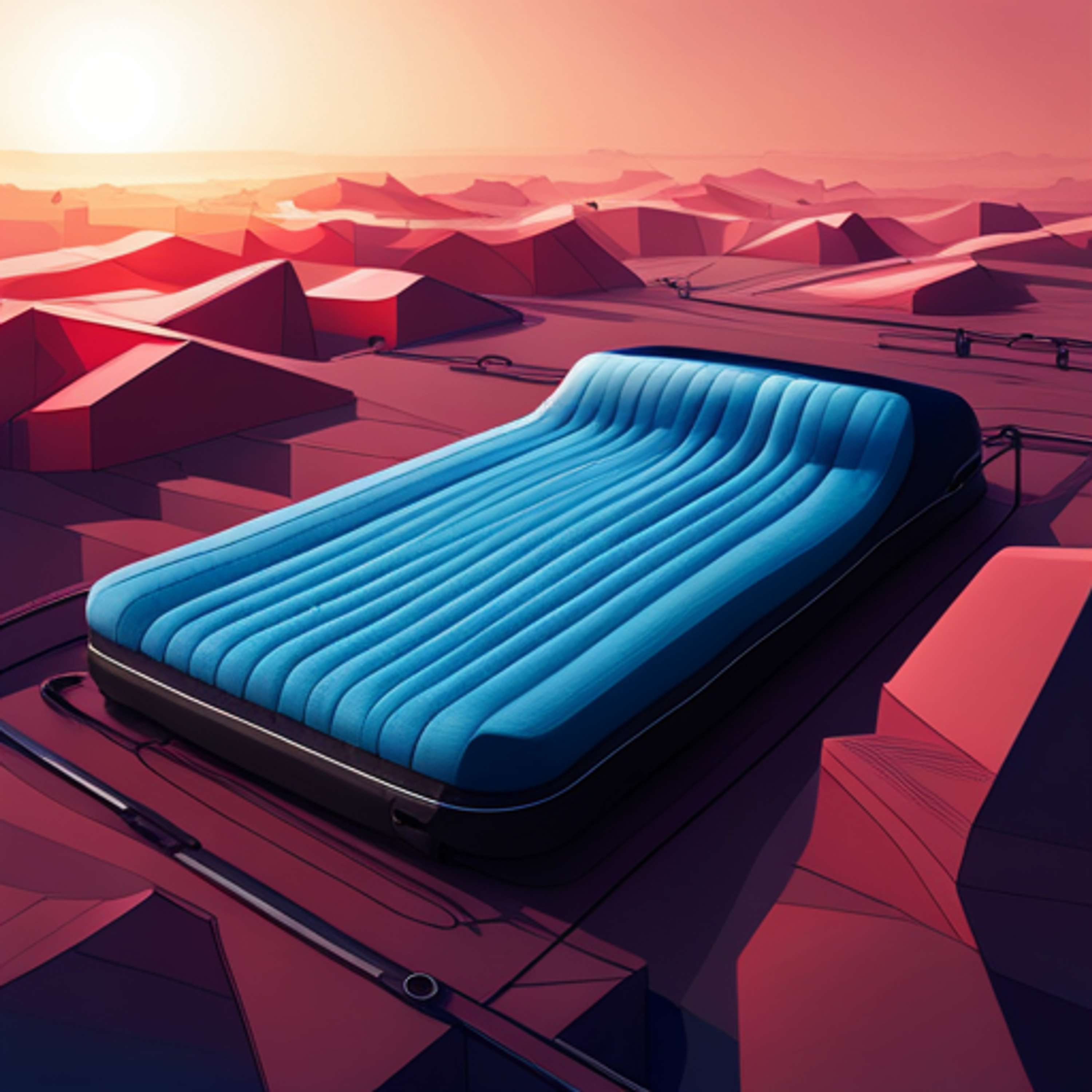 Revolutionize Your Travel Comfort with the Tesla Model Y Self Inflating Mattress