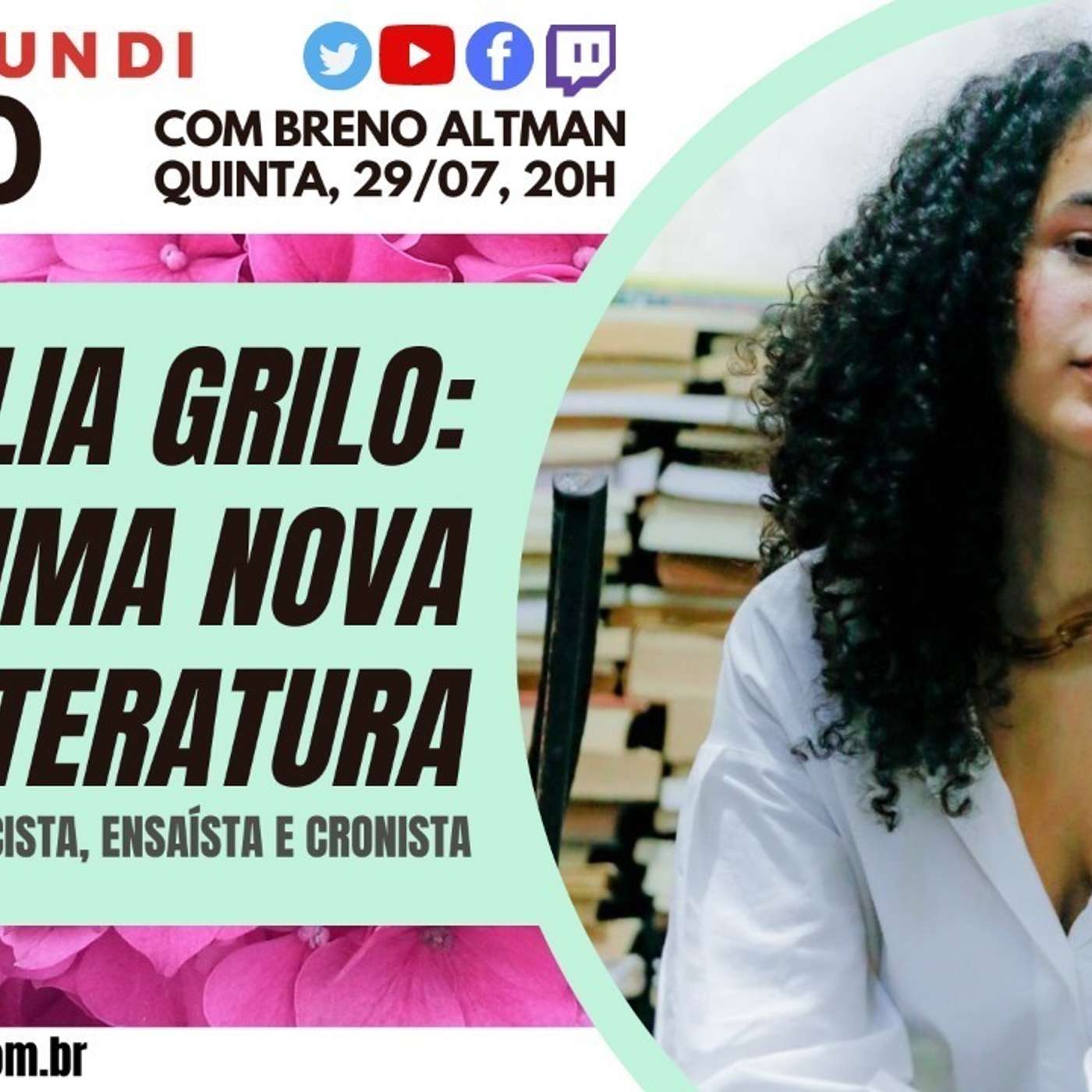 JULIA GRILO: UMA NOVA LITERATURA SUB 40 episode artwork