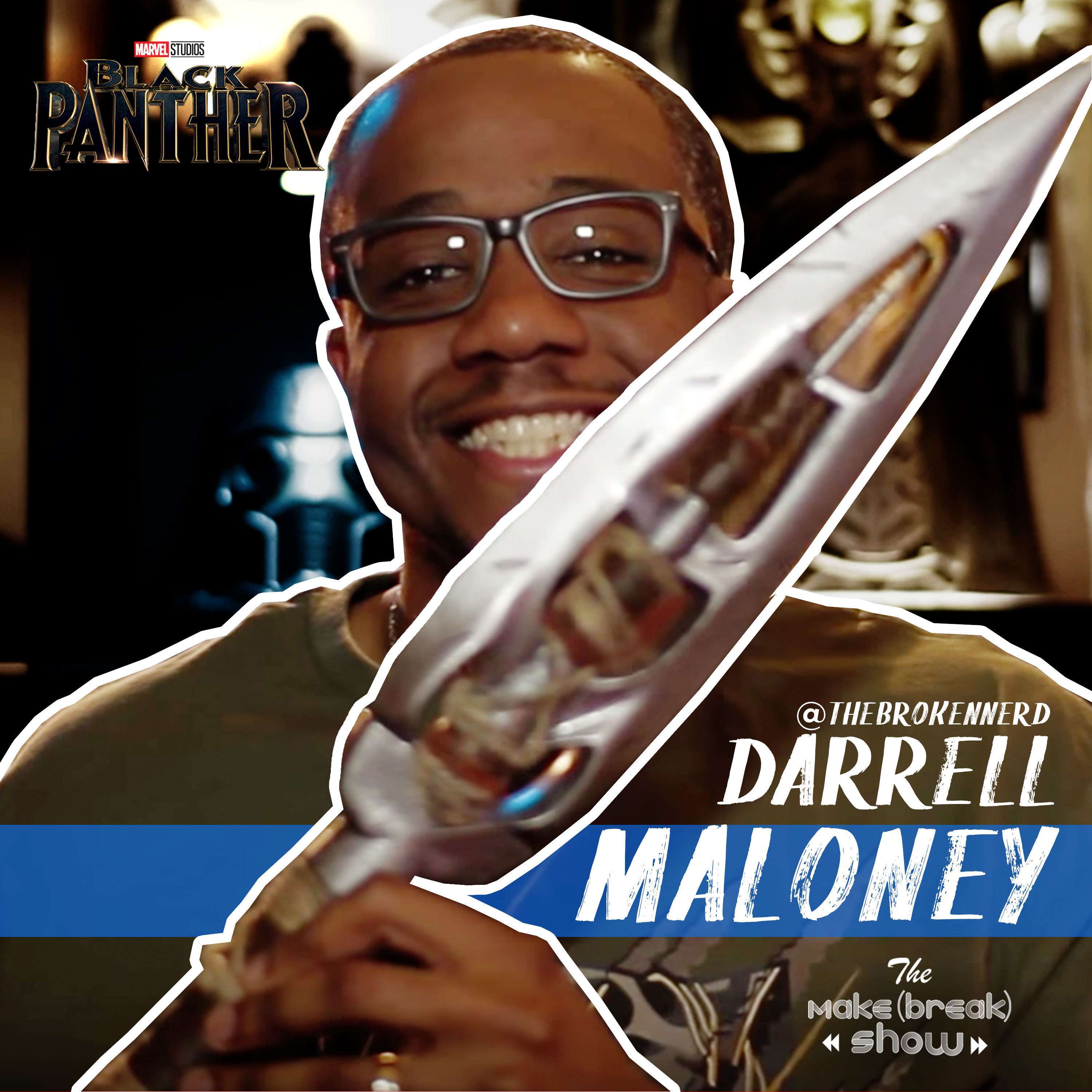 035: Making the Killmonger Spear from Blank Panther with Darrell Maloney
