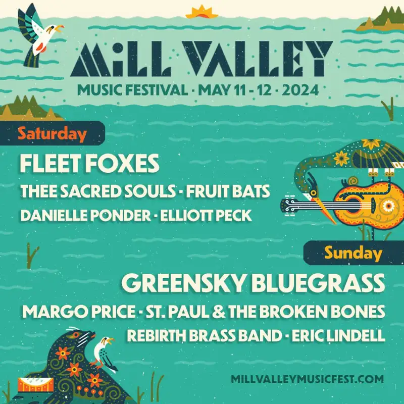 Mill Valley Music Festival - Meet the Headliners: Margo Price, Anders Beck (Greensky Bluegrass) and Eric Johnson (Fruit Bats)