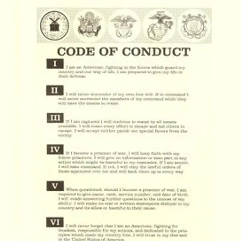 Homecoming50: US Code of Conduct