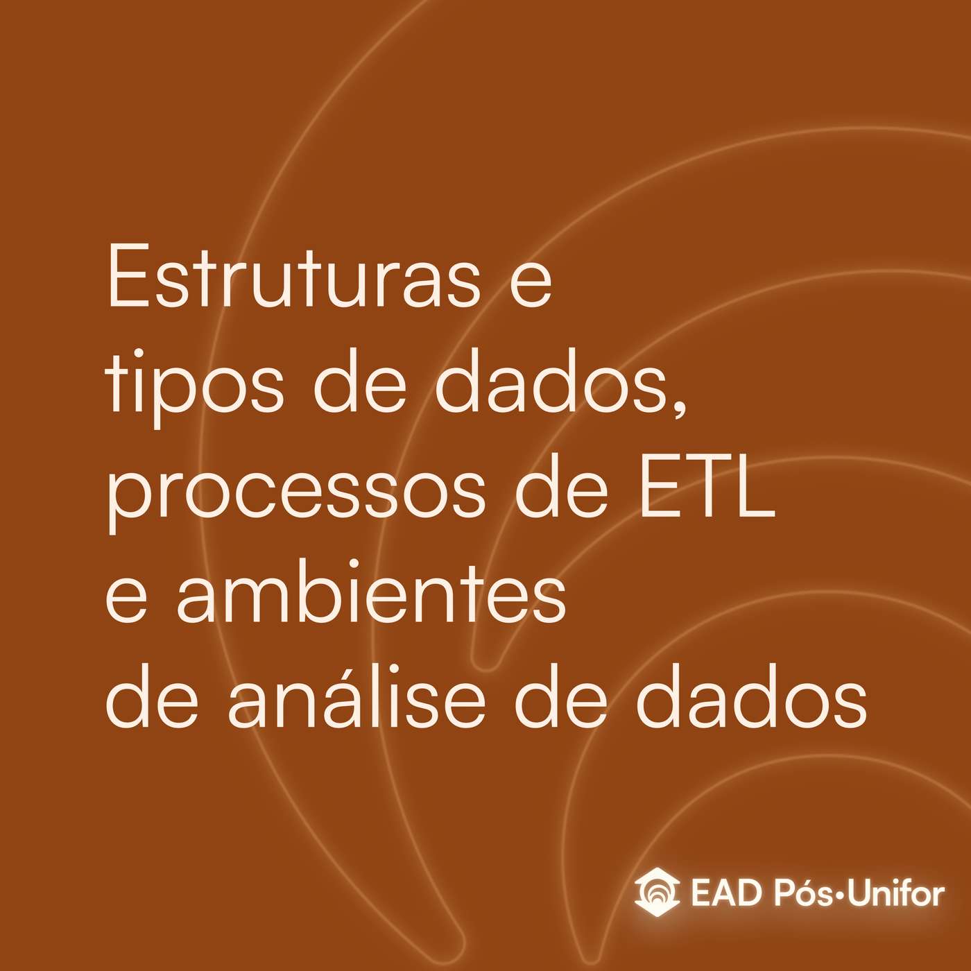 Estruturas e tipos de dadoos, processos de ETL e ambientes de análise  de dados episode artwork