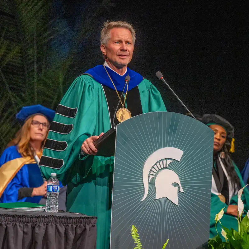 2025 State of the University address from Michigan State University President Kevin Guskiewicz