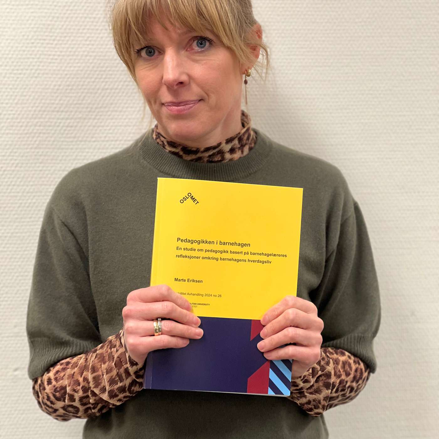 Episode 42: Marte Eriksen - om barnehagepedagogikkens grunnlag, om usikkerhet og forventninger i pedagogisk praksis Episode 42: Marte Eriksen - om barnehagepedagogikkens grunnlag, om usikkerhet og forventninger i pedagogisk praksis