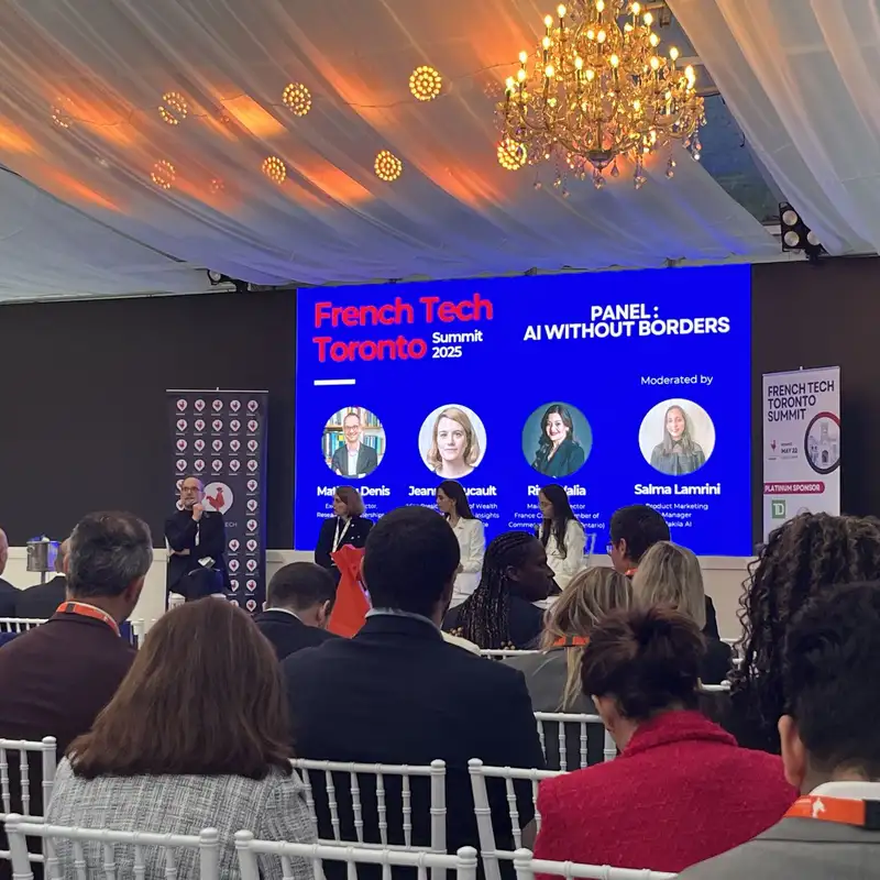 REPORTAGE - L’intelligence artificielle, star de La French Tech Toronto Summit 2025