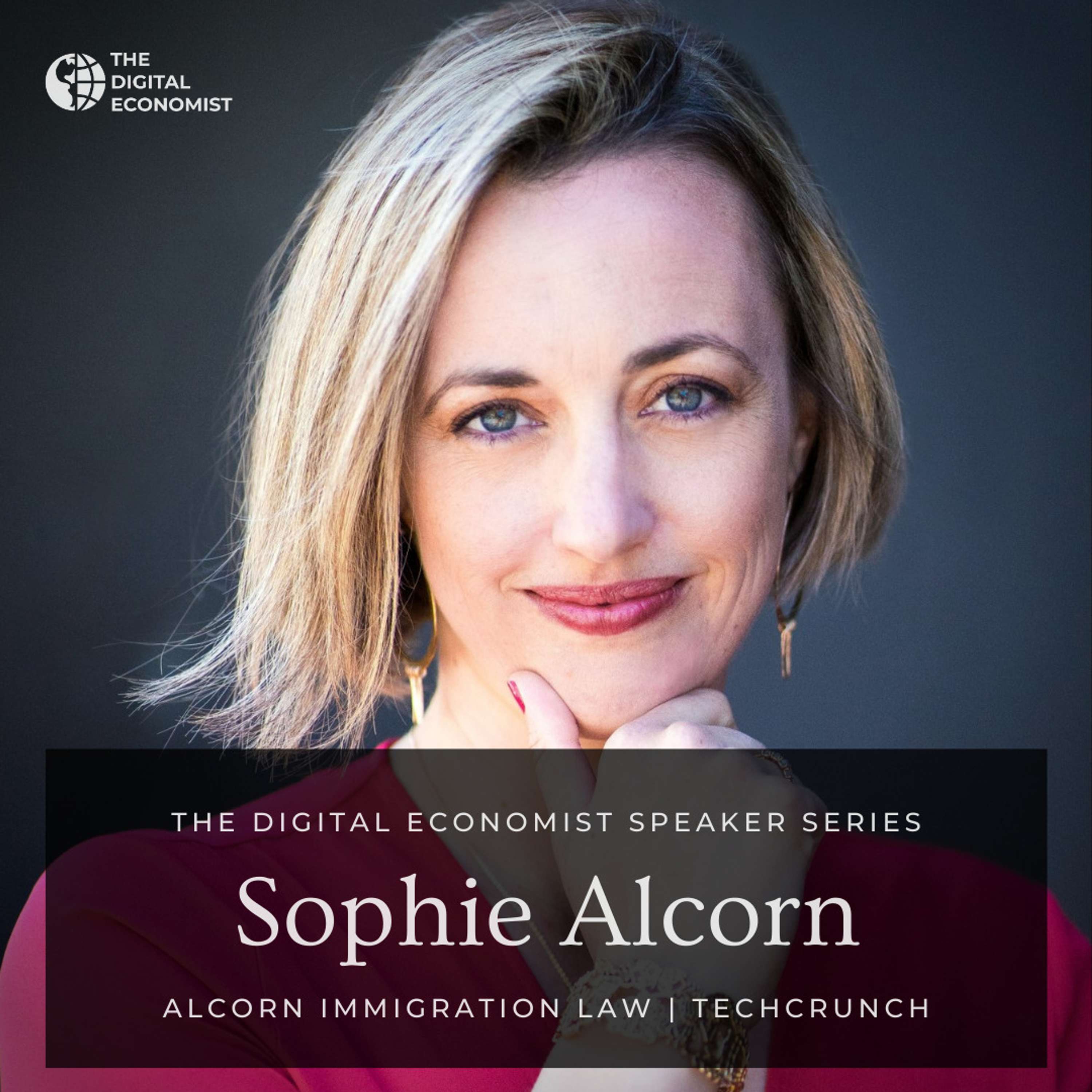 cover of episode US Immigration and entrepreneurship, with Sophie Alcorn (TechCrunch)