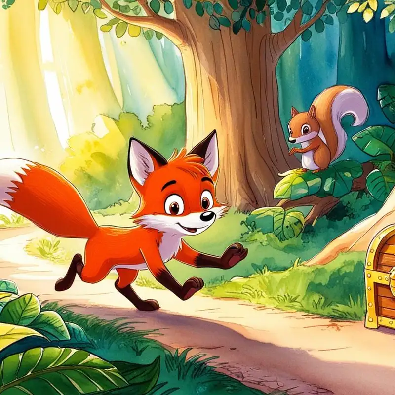 The Magical Forest and the Brave Little Fox