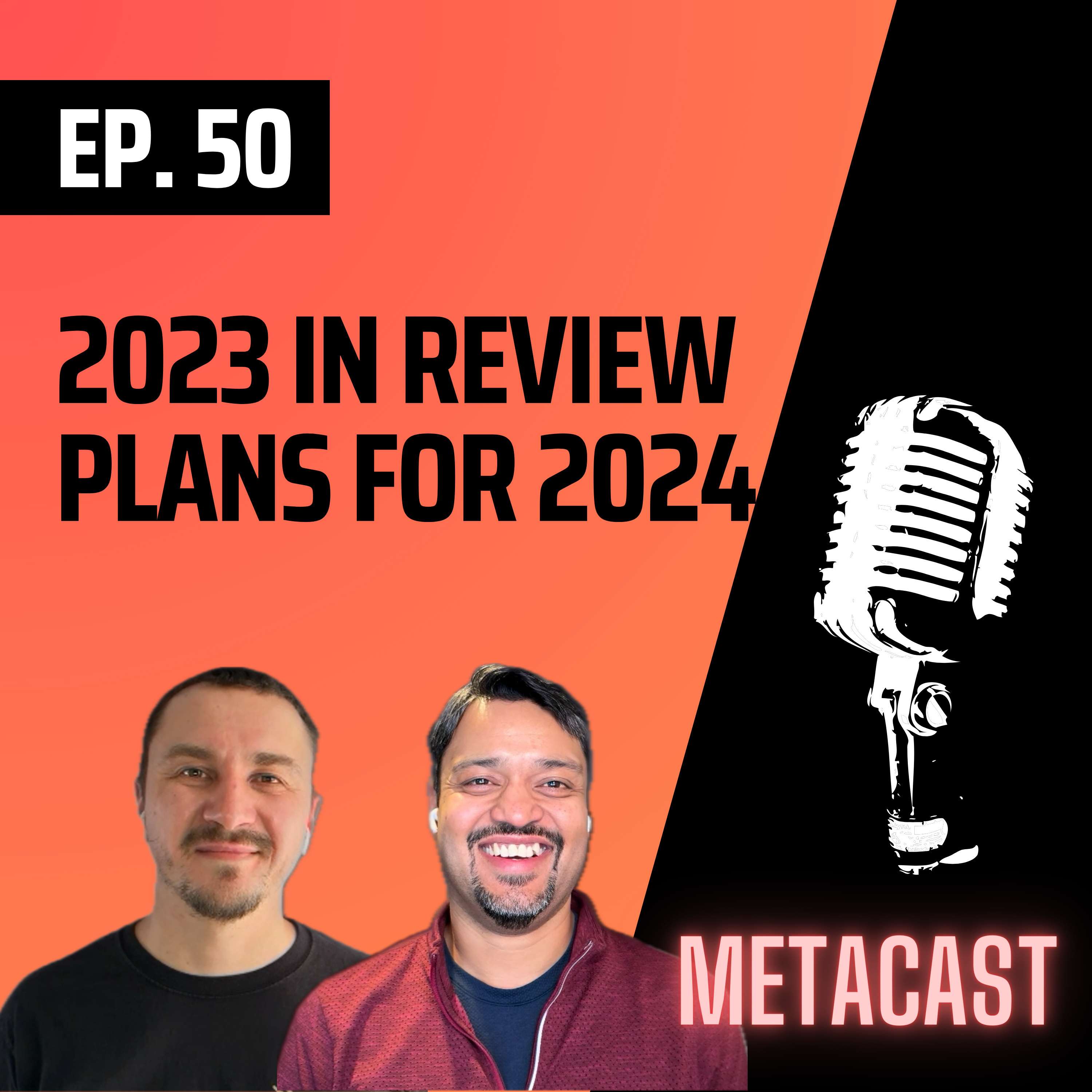 50. Year 2023 in review, plans for 2024 - podcast episode cover