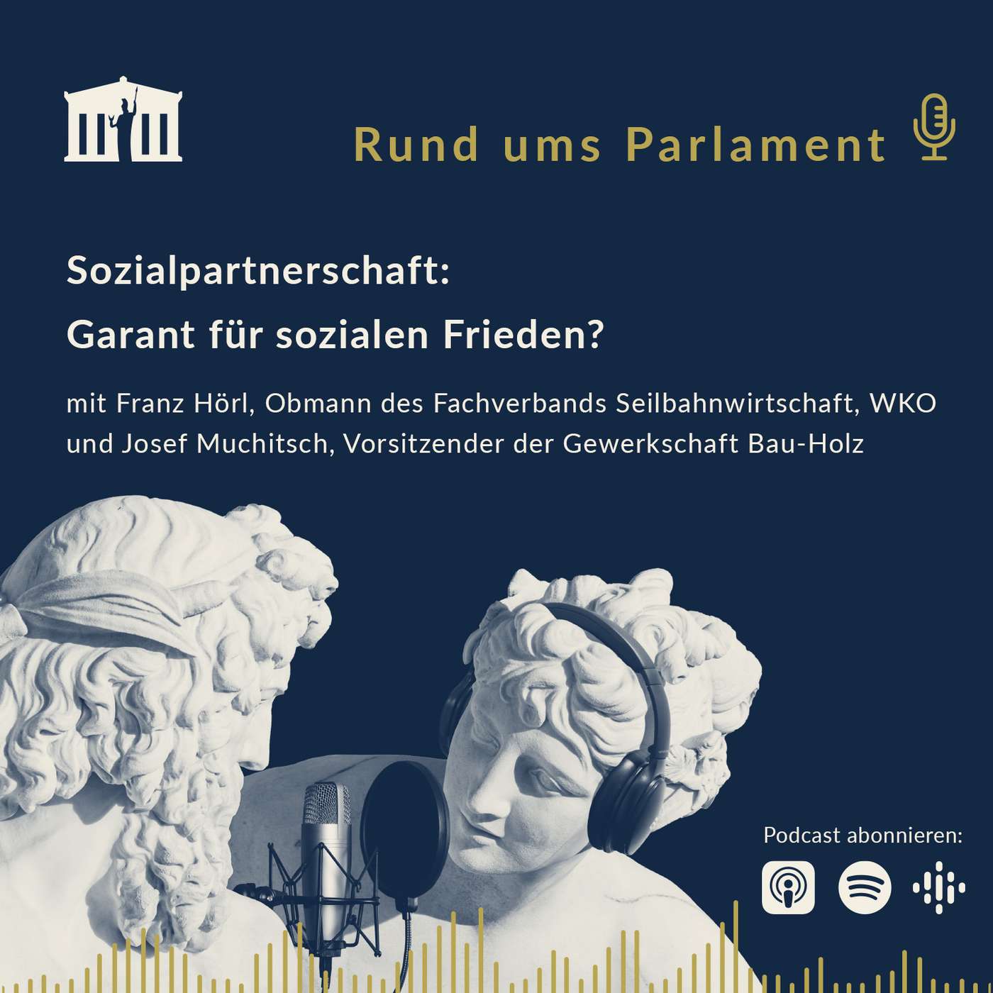 Rund ums Parlament – der Podcast des österreichischen Parlaments