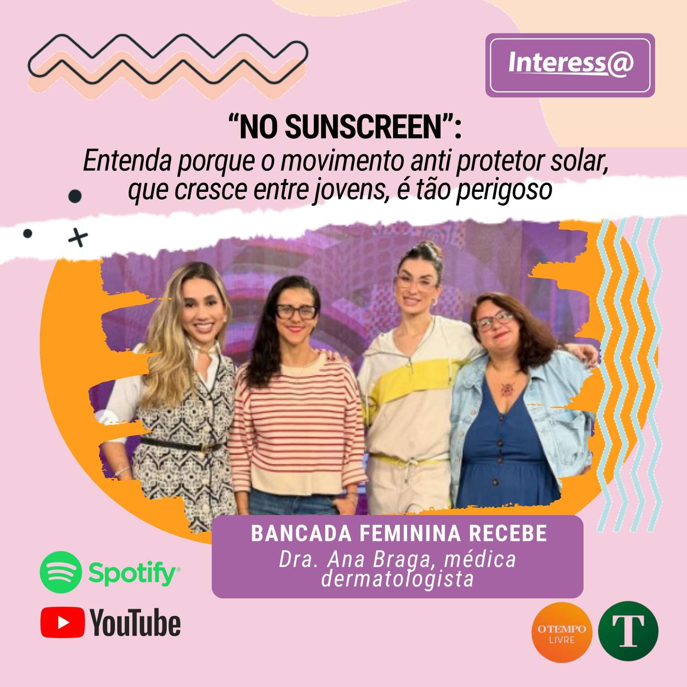 “No sunscreen”: entenda porque o movimento anti protetor solar, que cresce entre jovens, é tão perigoso “No sunscreen”: entenda porque o movimento anti protetor solar, que cresce entre jovens, é tão perigoso