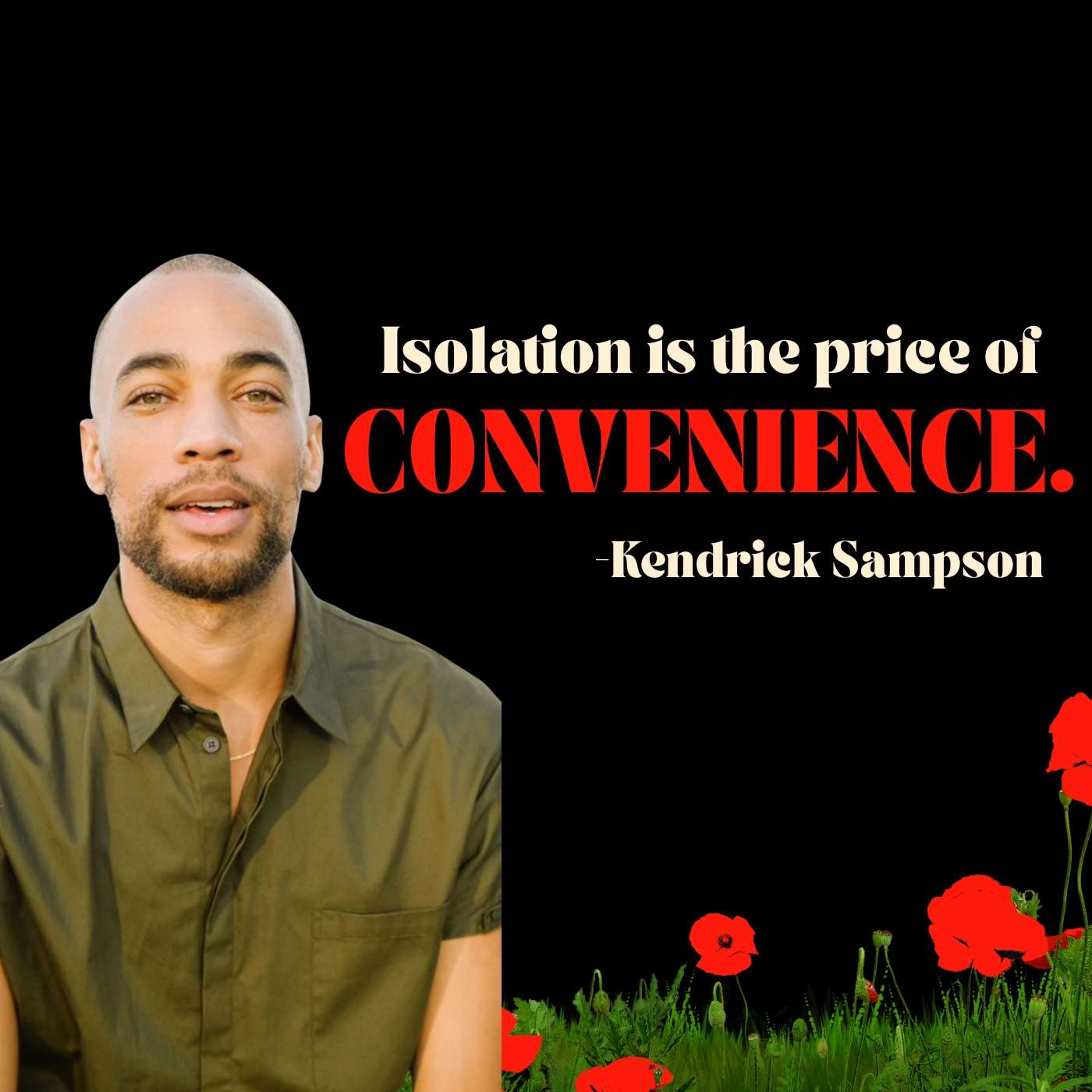 From Insecure to Activist: Kendrick Sampson on Art as Resistance | The Seeds with Alana Hadid From Insecure to Activist: Kendrick Sampson on Art as Resistance | The Seeds with Alana Hadid
