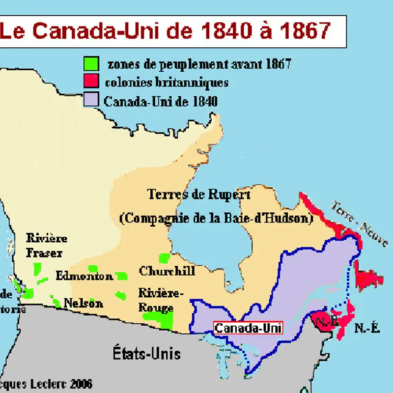 Le Canada-Uni (1841-1868): suivez la formation de notre pays avec la chronique histoire de Viateur le Francois