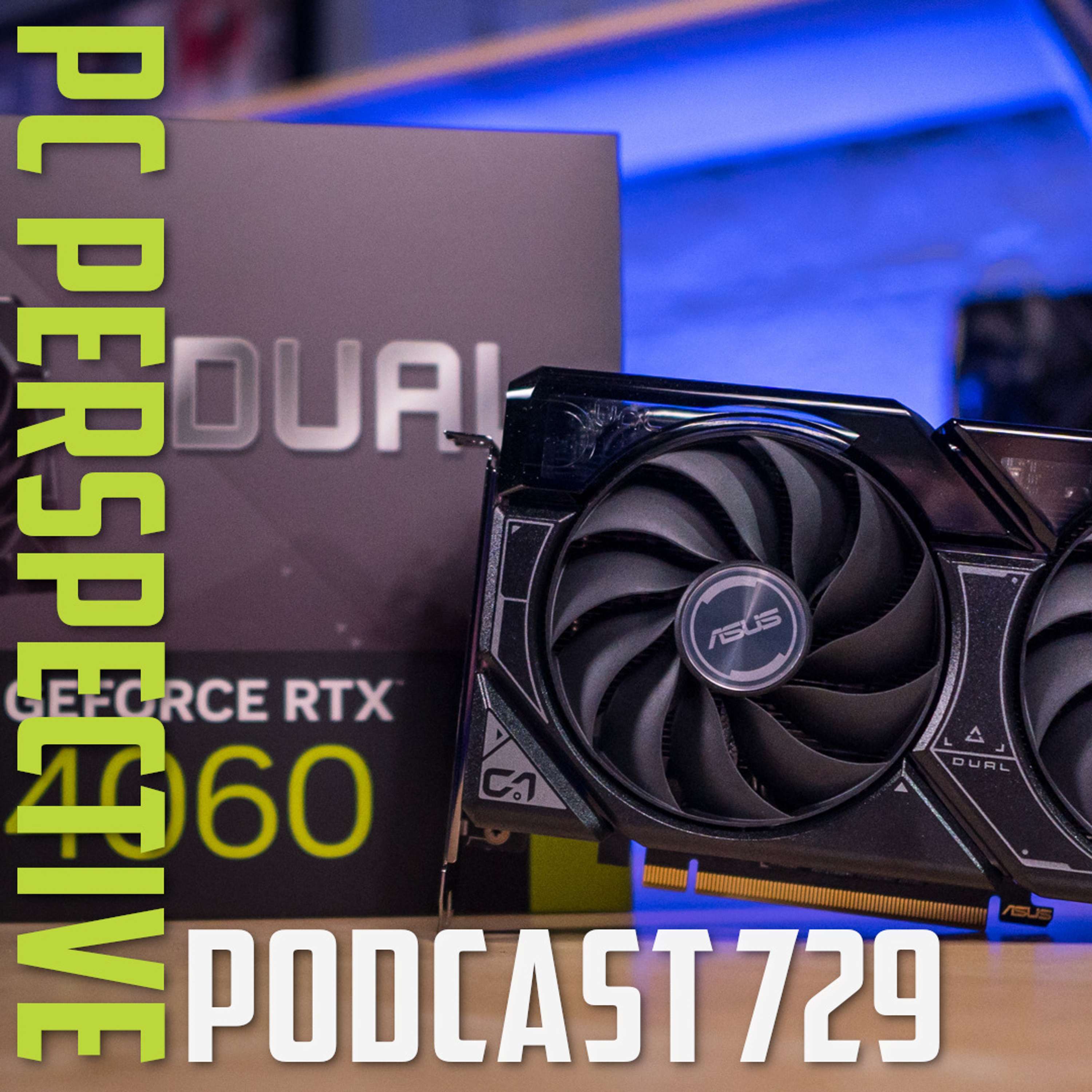 cover of episode Podcast #729: RTX 4060 Review, AMD Blocking DLSS?, Gaming Chairs, Fosi Audio V3 Amp & MORE