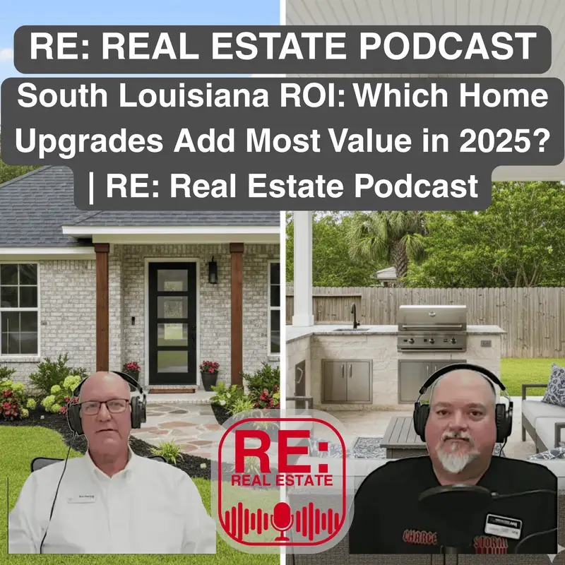 South Louisiana ROI: Which Home Upgrades Add Most Value in 2025? | RE: Real Estate Podcast