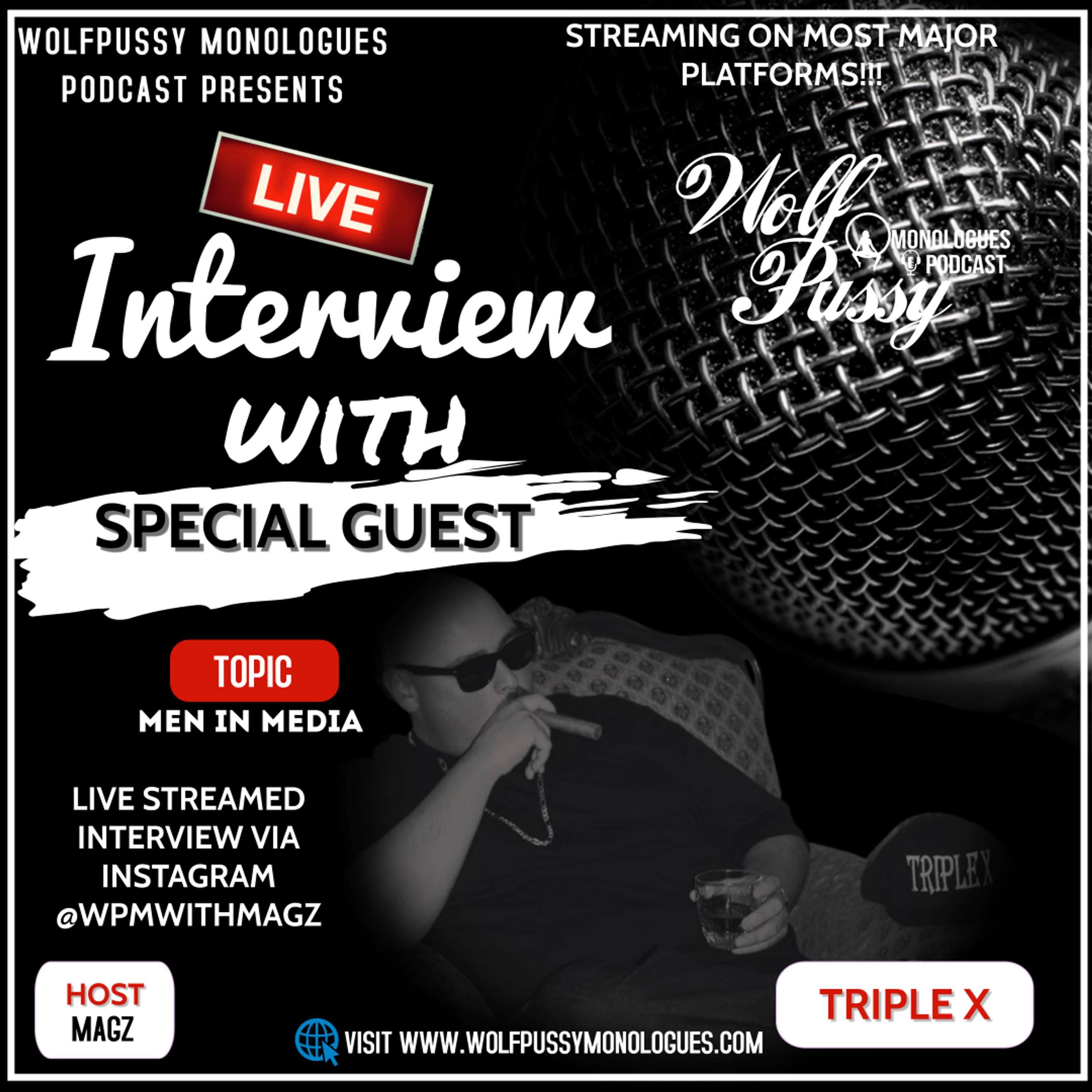 LIVE INTERVIEW WITH TRIPLE X