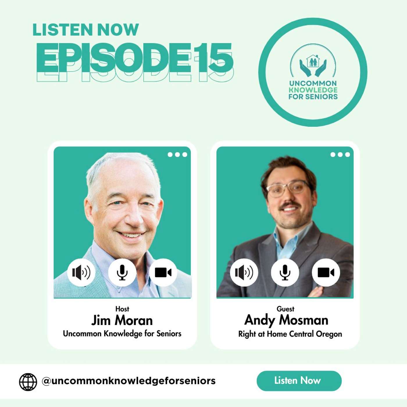 Episode Fifteen: Aging Gracefully at Home: In-Home Care Insights with Andy Mosman