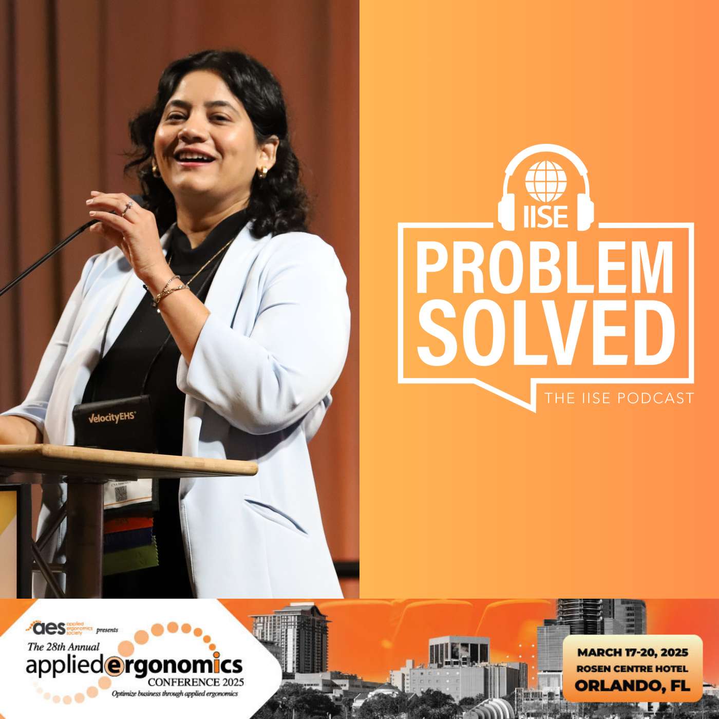 #AppliedErgo2025 Podcast Break — Anuja Patil, president (2025-26), Applied Ergonomics Society