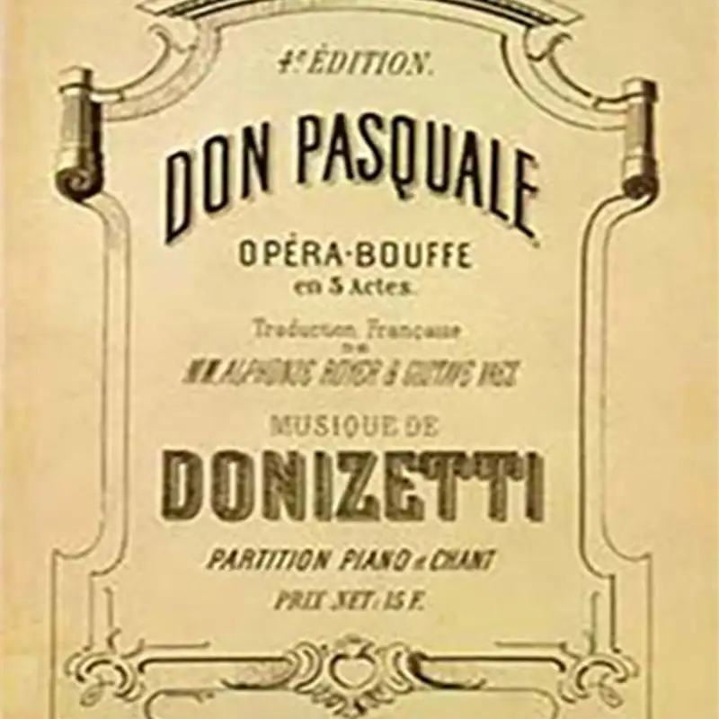 L'opera 24 - Gaetano Donizetti - Don Pasquale - Schipa, Poli, Badini, Saraceni, Sabajno