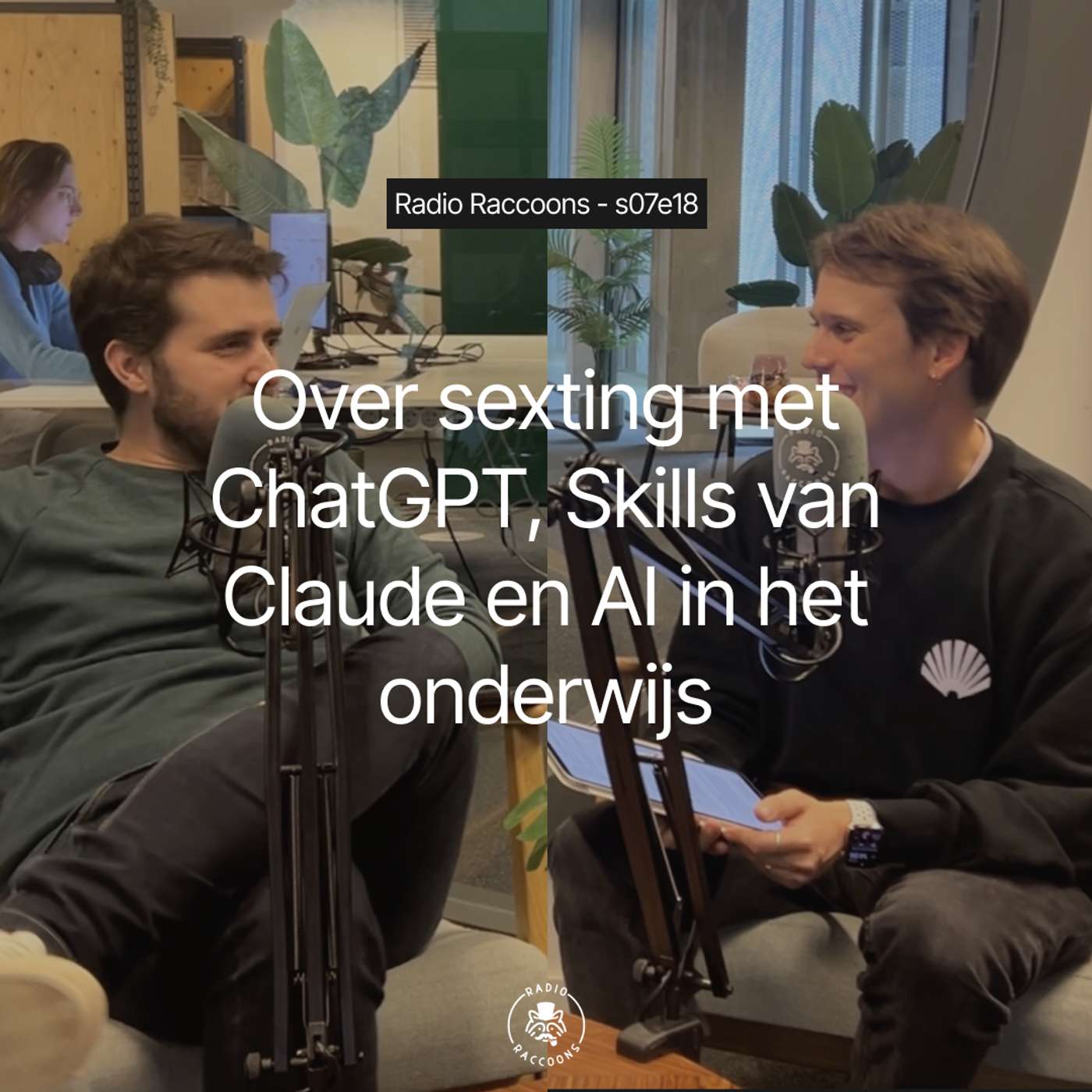 S07E18 - Over sexting met ChatGPT, Skills van Claude en AI in het onderwijs