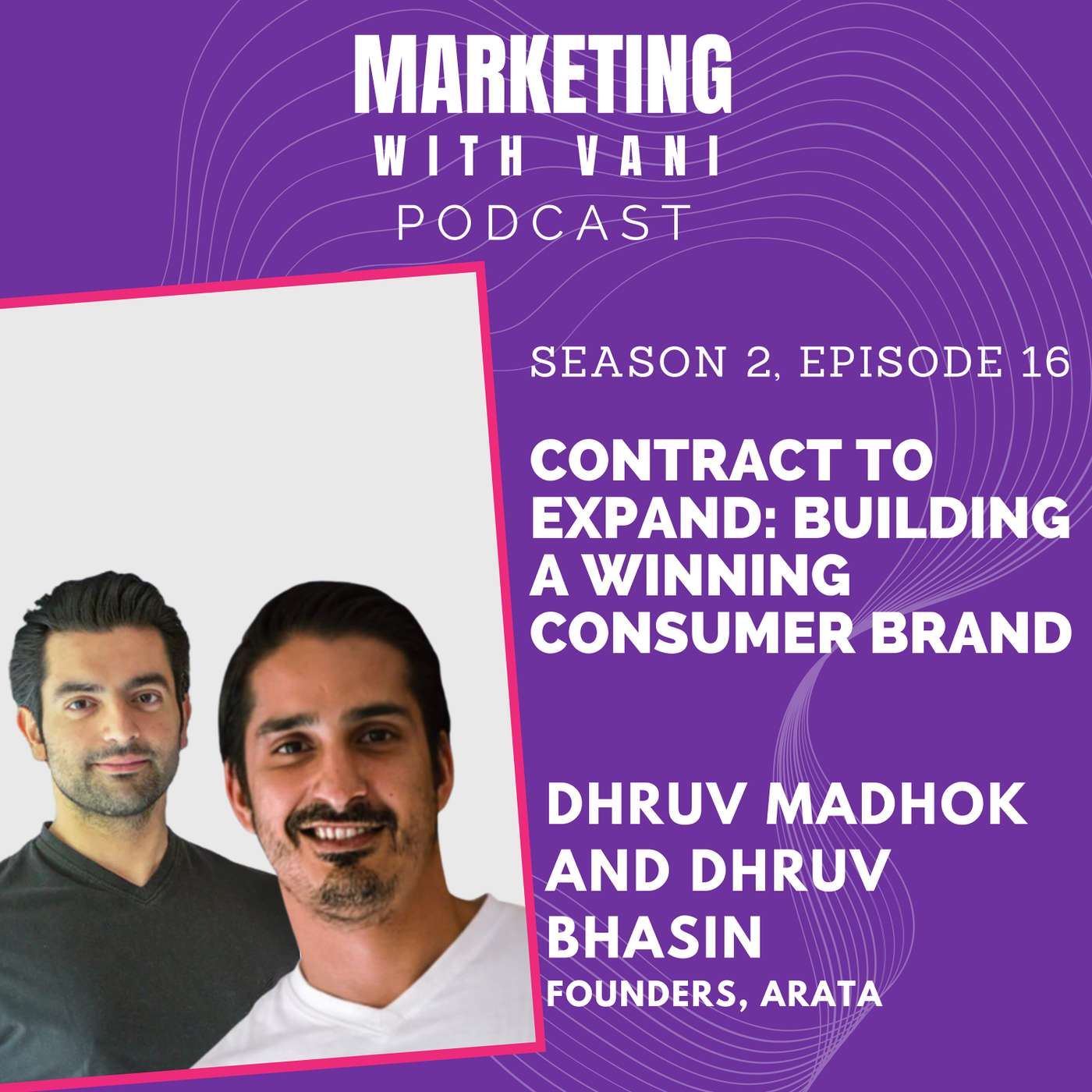 Contract to Expand: building a winning consumer brand | Dhruv and Dhruv @ Arata [S02, #16]