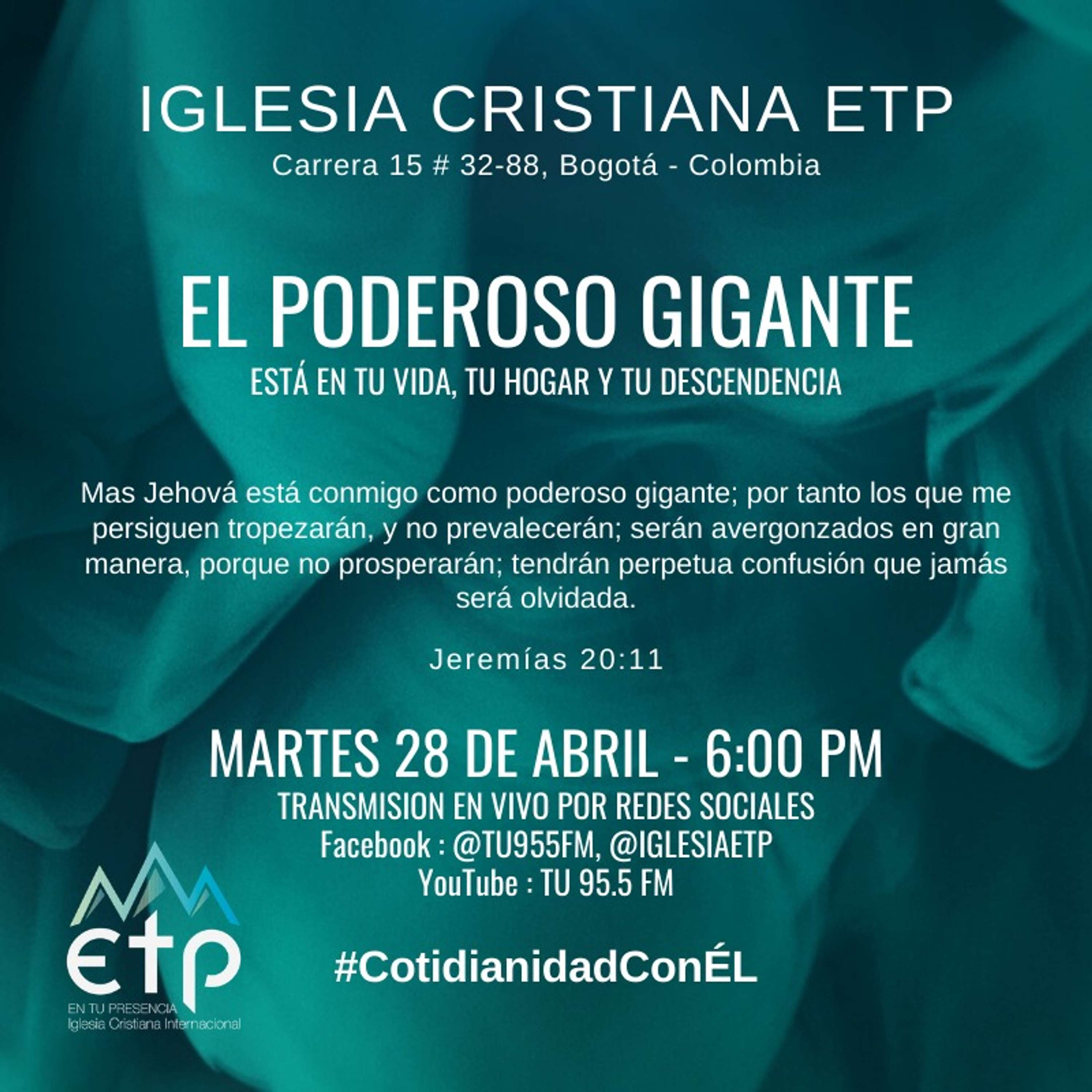 Derriba los gigantes en tu vida, tu hogar y tu descendencia