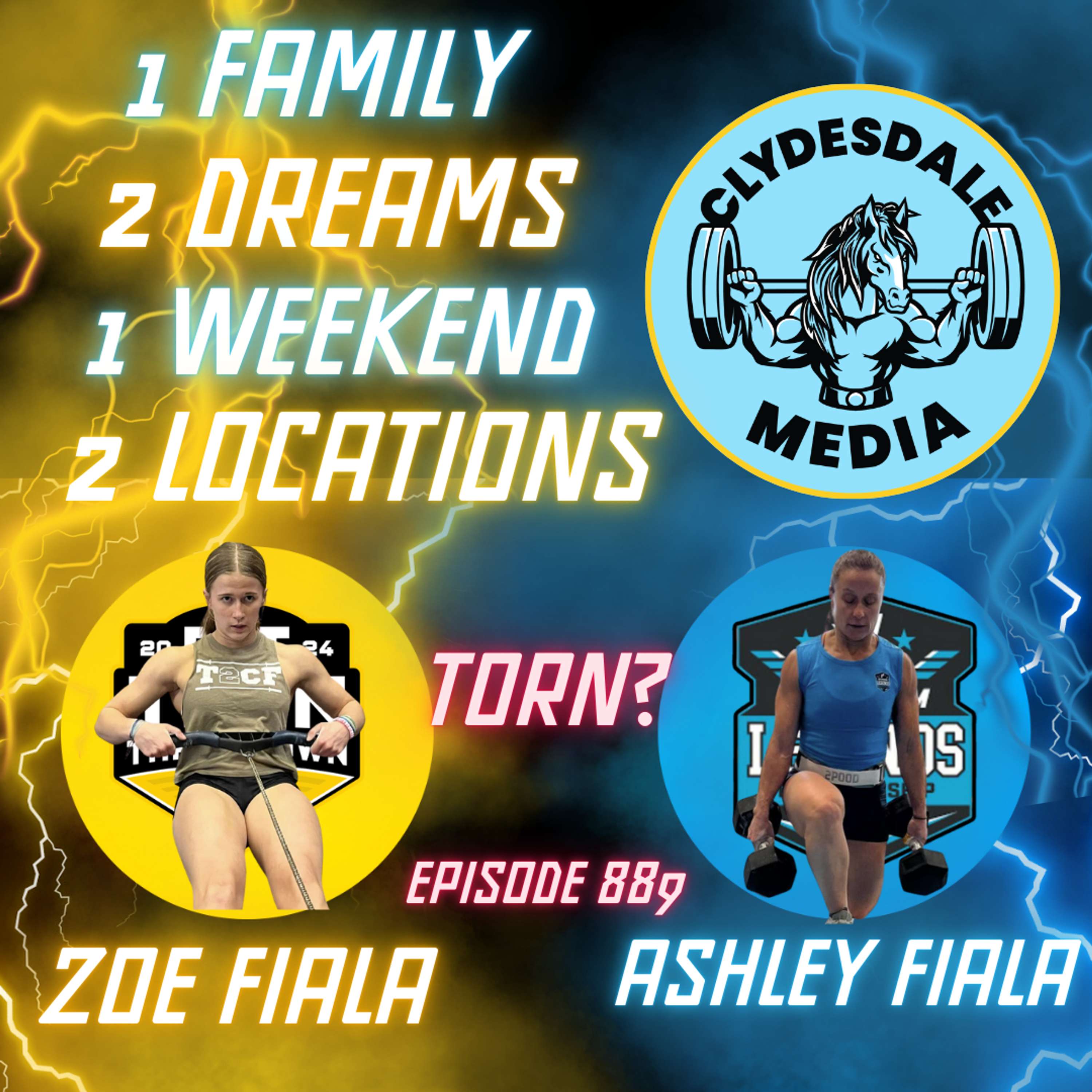 Athletes of the Age Group CrossFit Games | 1 Family, 2 Dreams, 1 Weekend, 2 Locations