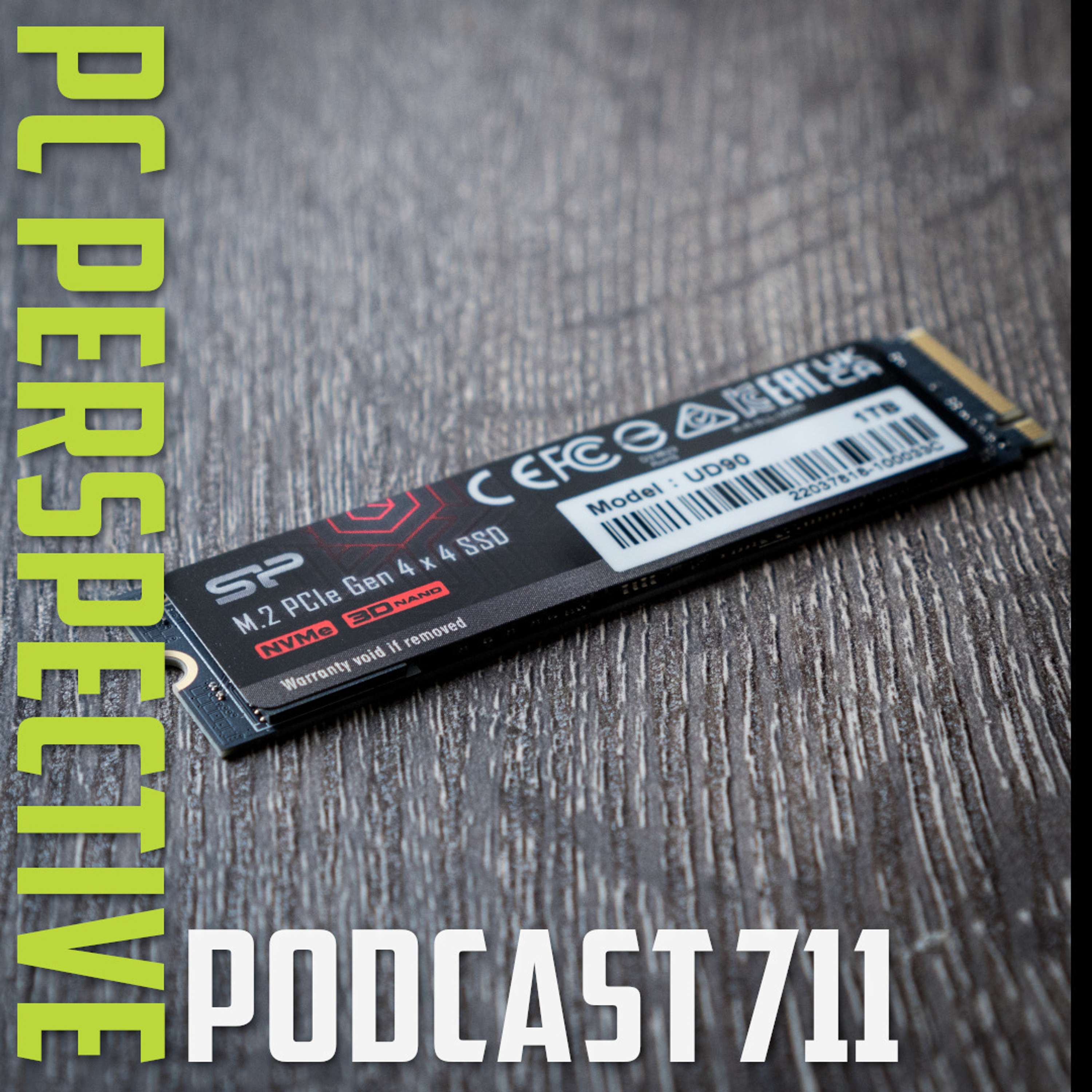 cover of episode Podcast #711 - New RX 6000 Drivers, AI Shenanigans, The Very Affordable SP UD90 Gen4 SSD, Intel HEDT is back & MORE