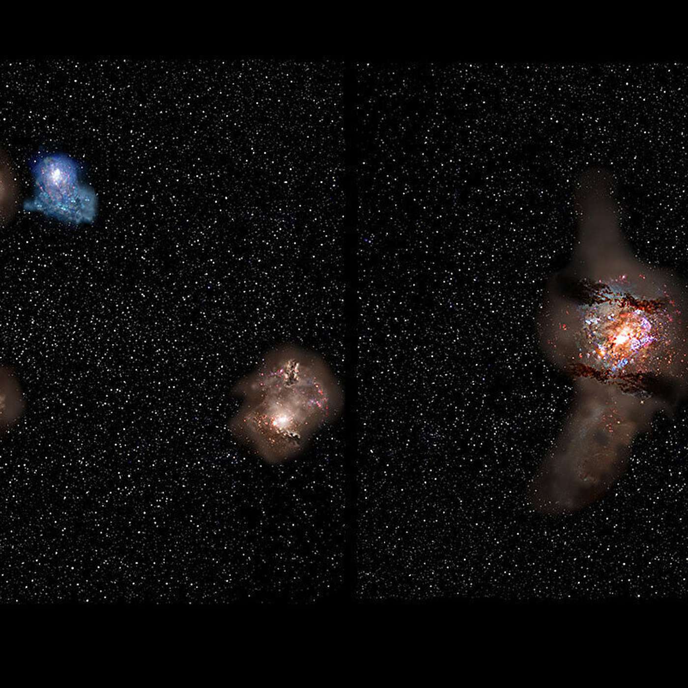 ALMA y James Webb observan el protocúmulo de galaxias más distante episode artwork