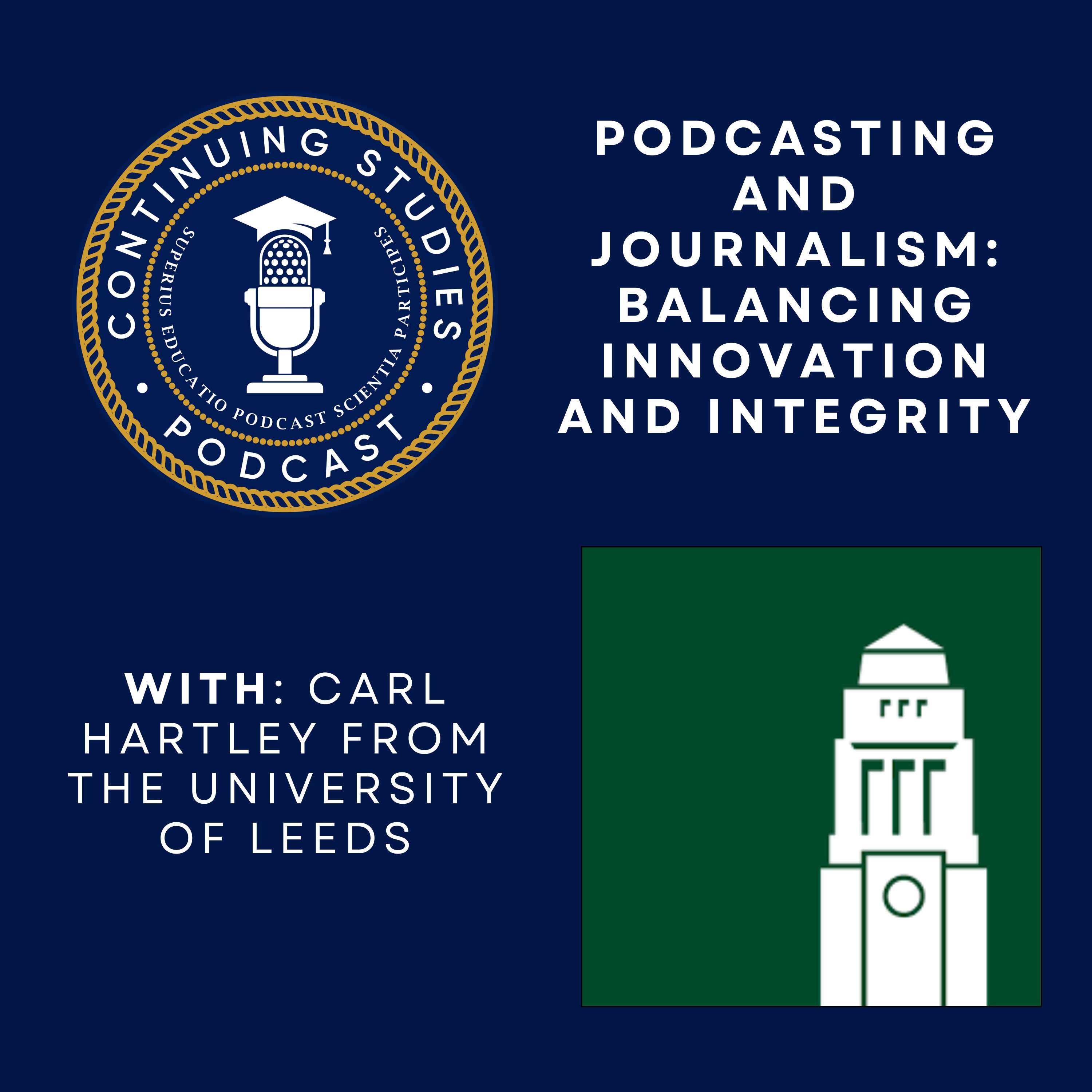 Continuing Studies: for Higher Ed Podcasters