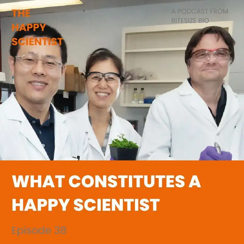 What Constitutes a Happy Scientist?