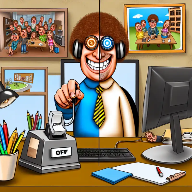 Embracing the Power of the Off Switch: Reassessing Zoom Camera Policies for Better Work-Life Balance