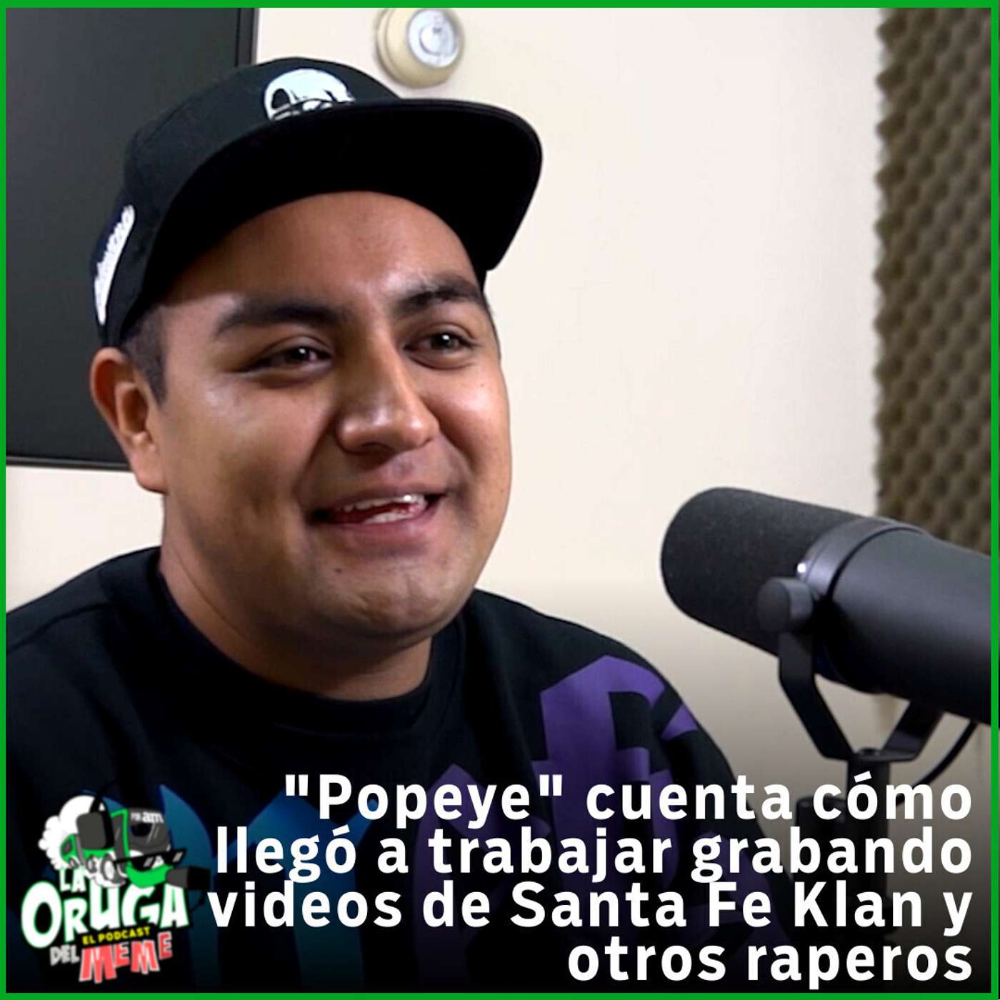 'Popeye', leonés que está detrás de los videos de Santa Fe Klan, Christian Nodal y GeraMX