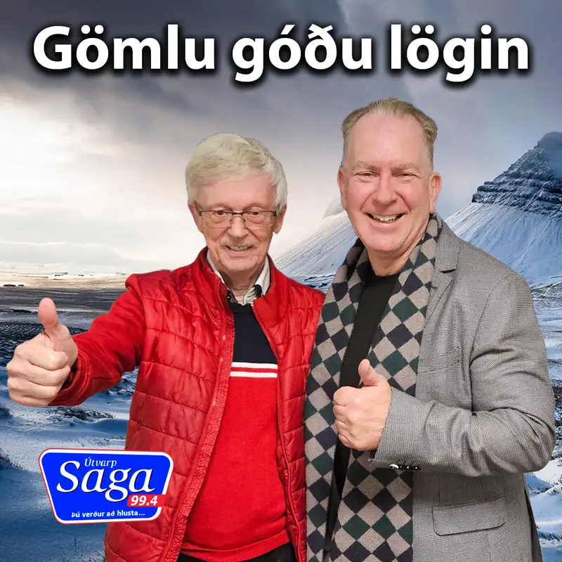 Magnús Magnússon og Garðar Guðmundsson rokkari