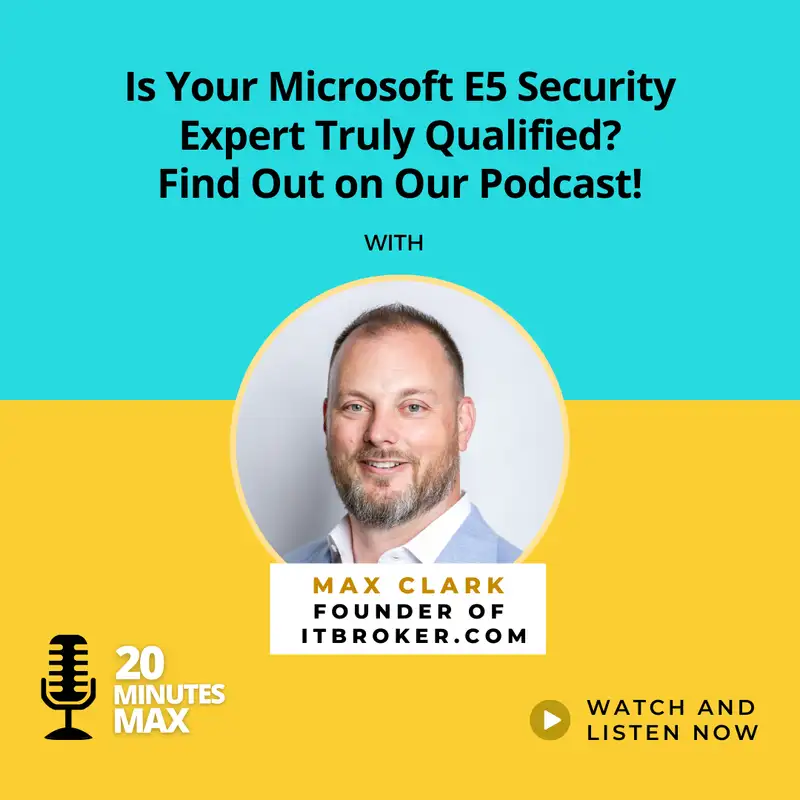Is Your Microsoft E5 Security Expert Truly Qualified? Find Out on Our Podcast!