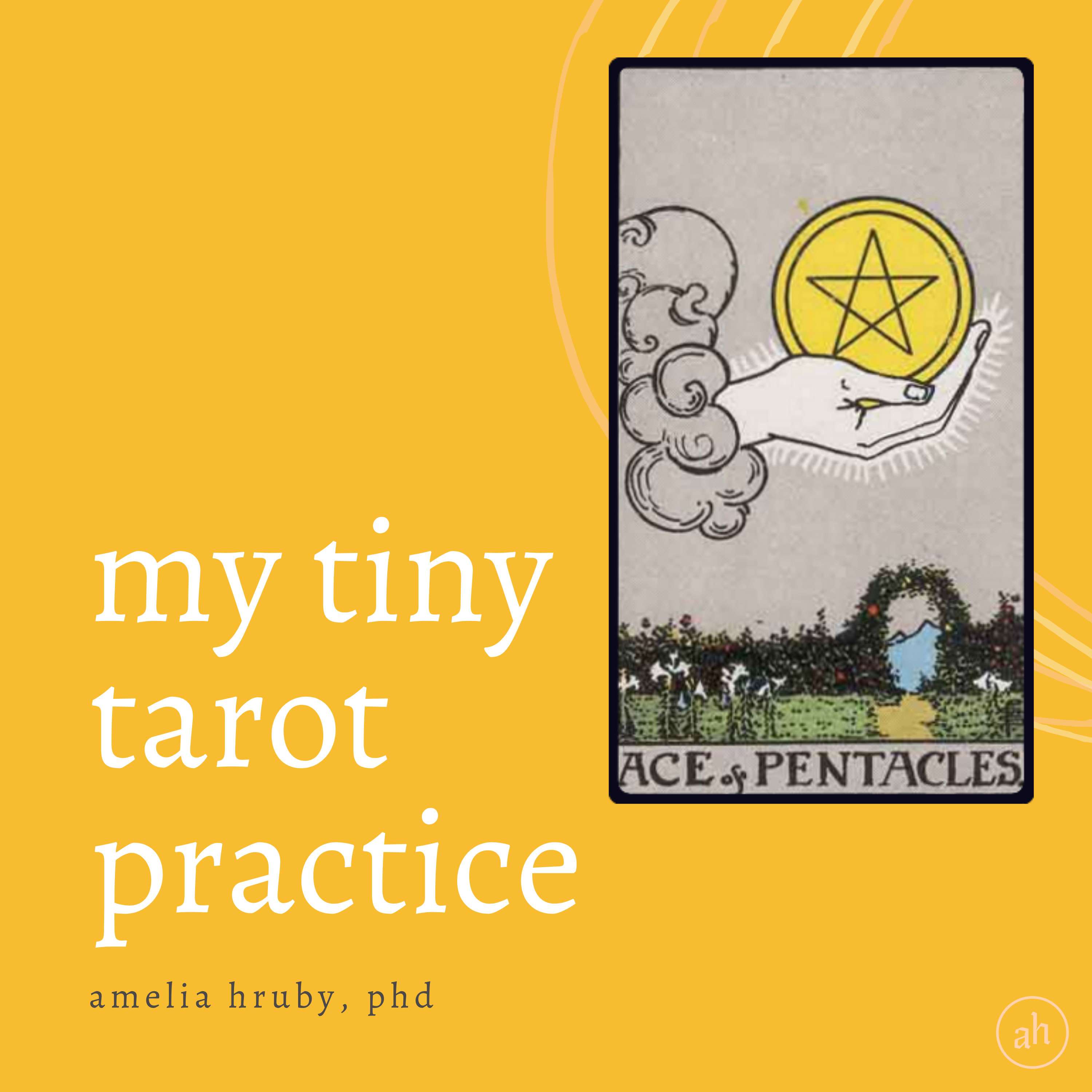 my tiny tarot practice