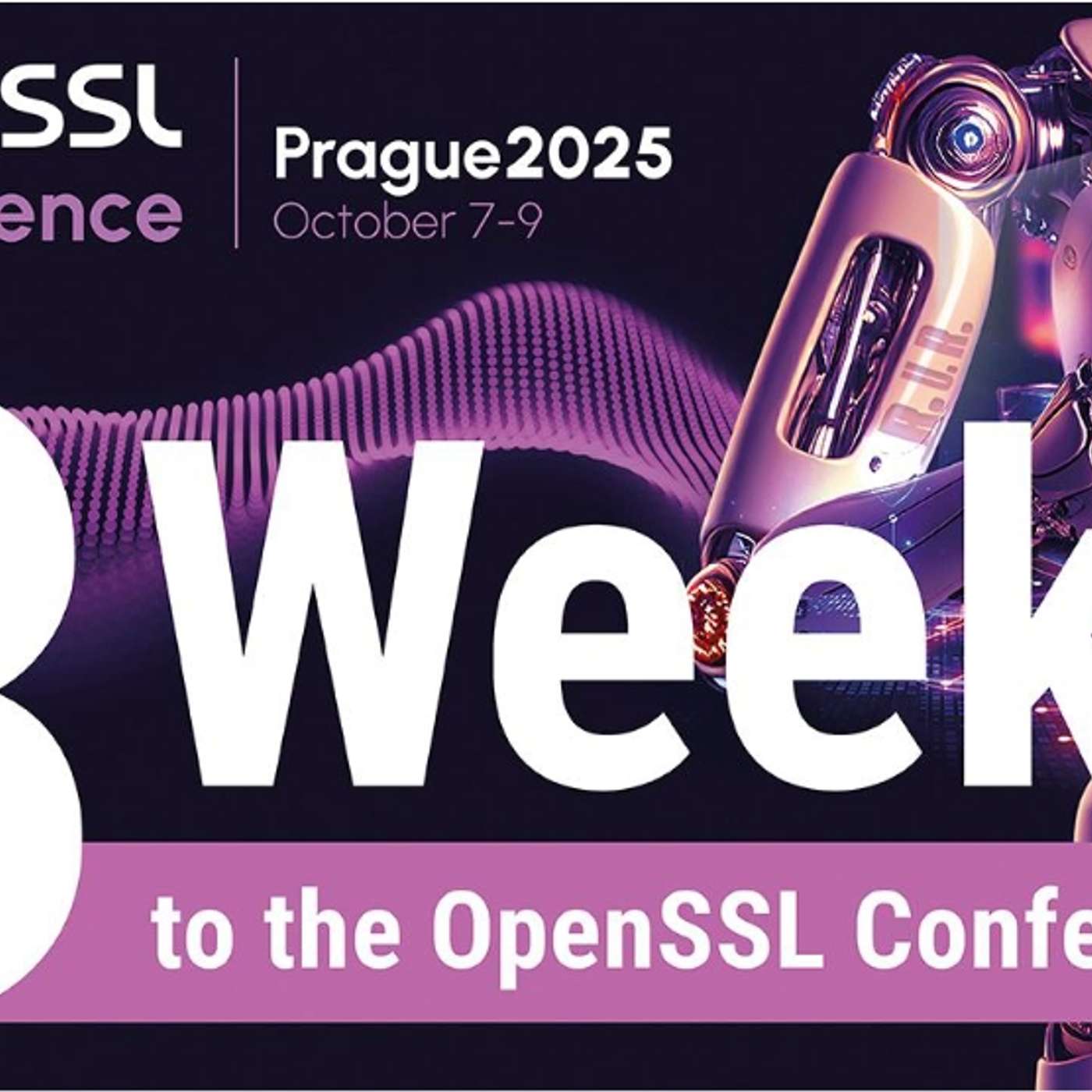 3 Weeks Left Until The Start Of The OpenSSL Conference 2025